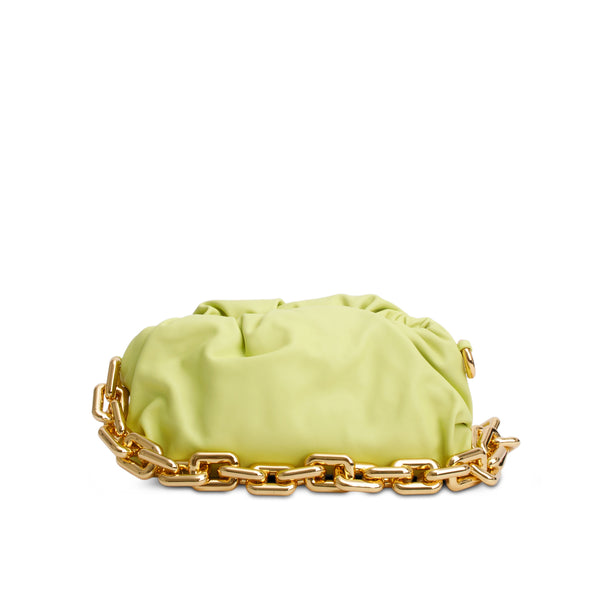 Bottega Veneta Green Nappa Leather The Chain Pouch – OLIVER'S