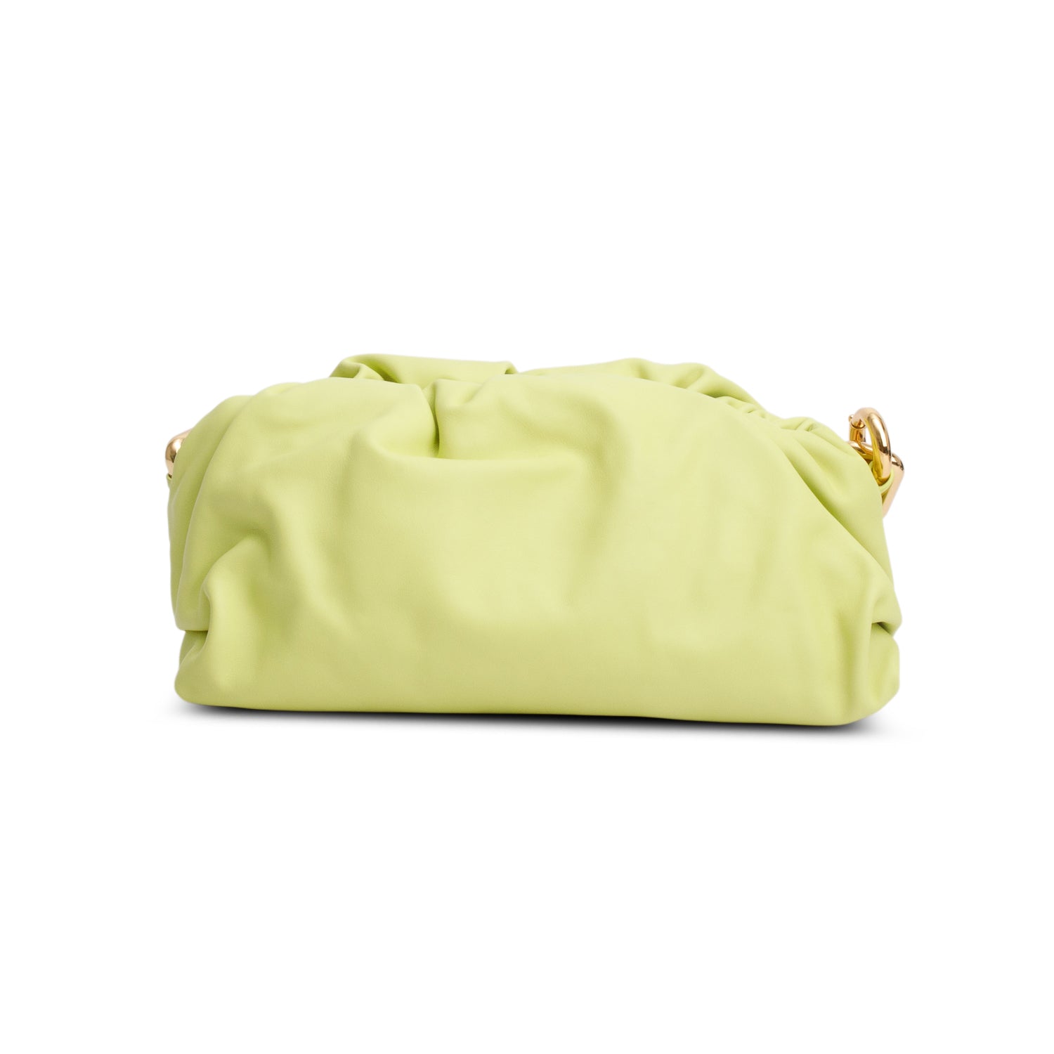 Bottega Veneta Green Nappa Leather The Chain Pouch