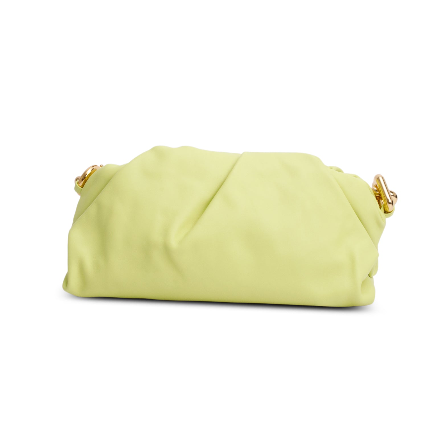 Bottega Veneta Green Nappa Leather The Chain Pouch