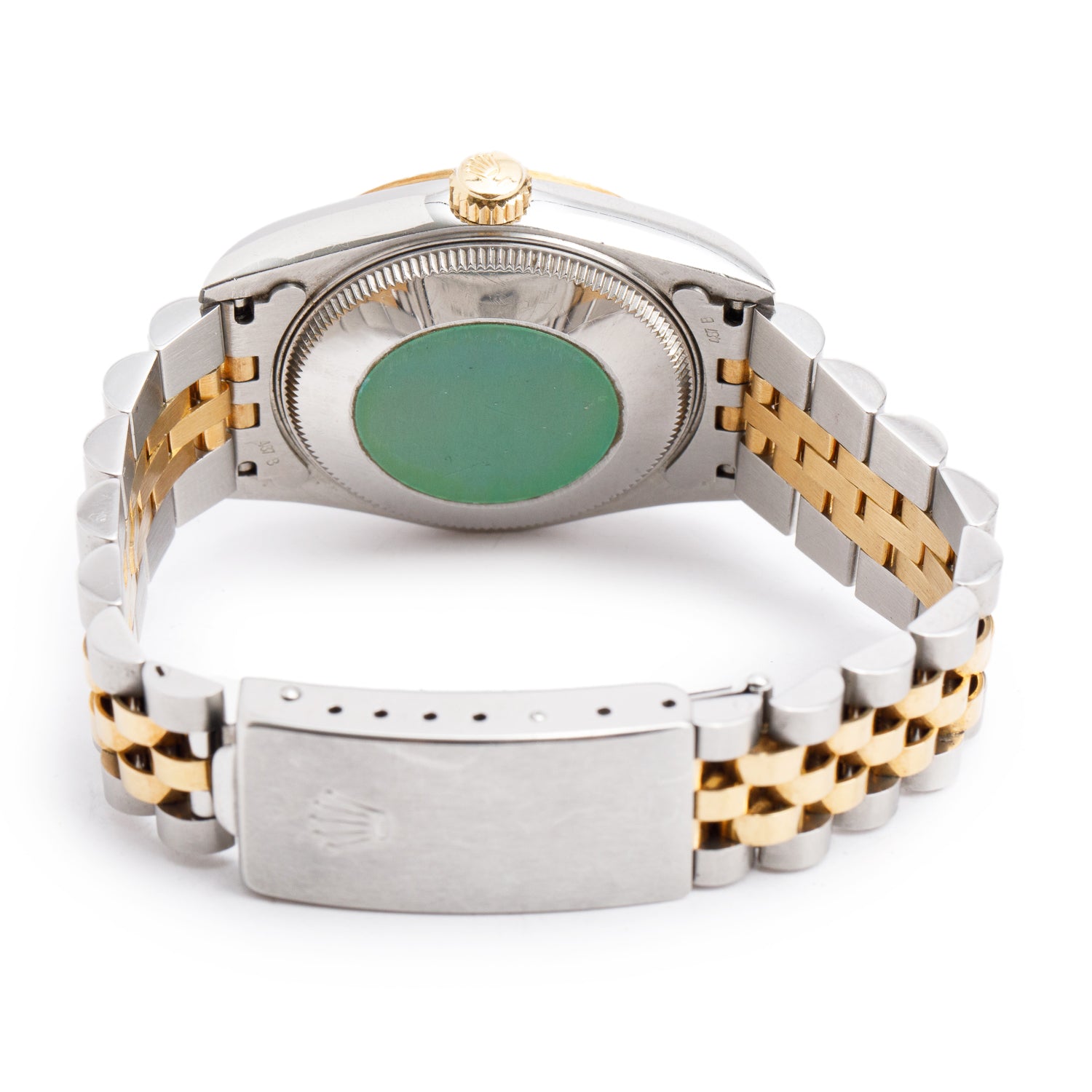 Rolex Stainless Steel & 18k Yellow Gold Datejust 31 MM Automatic Watch White Dial 68273