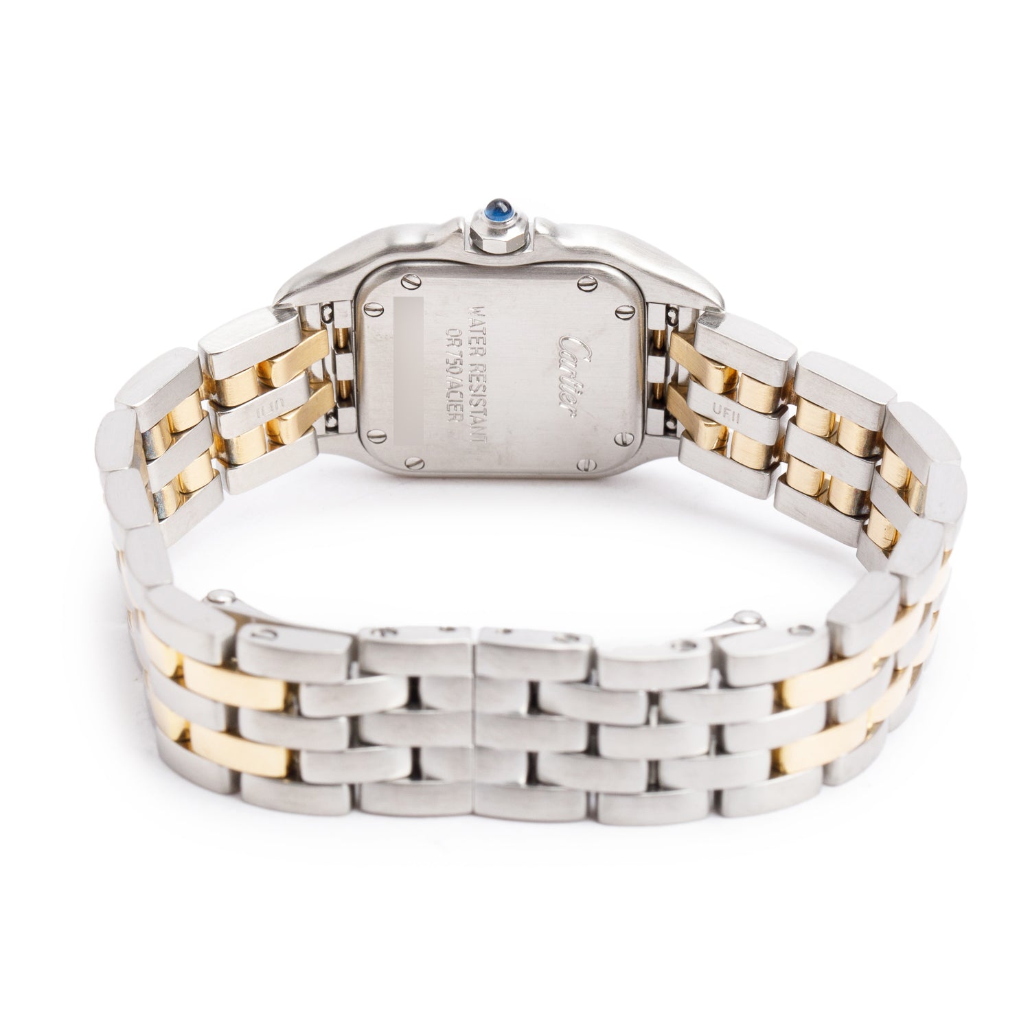 Cartier Stainless Steel & 18k Yellow Gold Panthere de Cartier Watch, Small Model, White Dial 1120