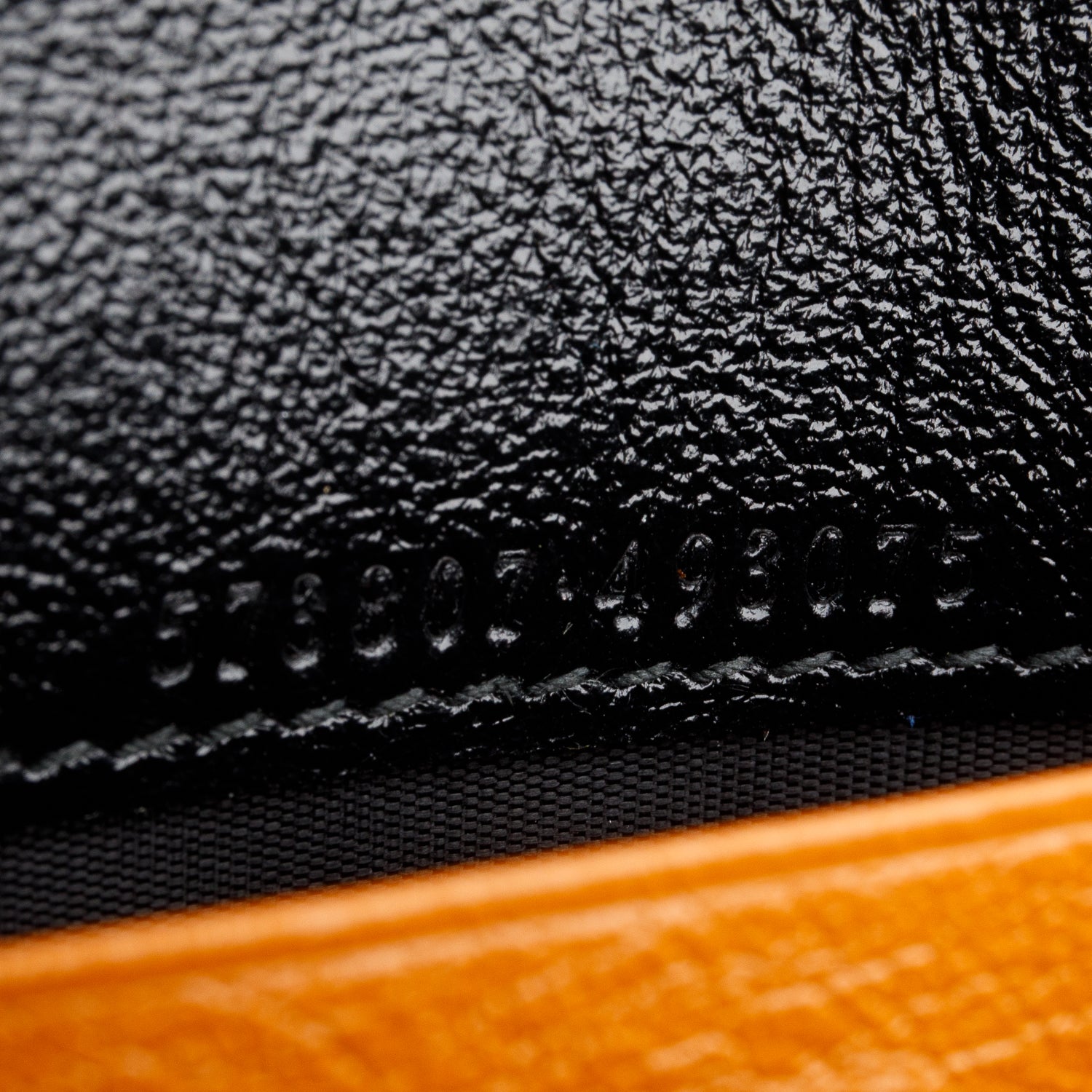 Gucci Brown Leather GG Marmont Torchon Chain Wallet