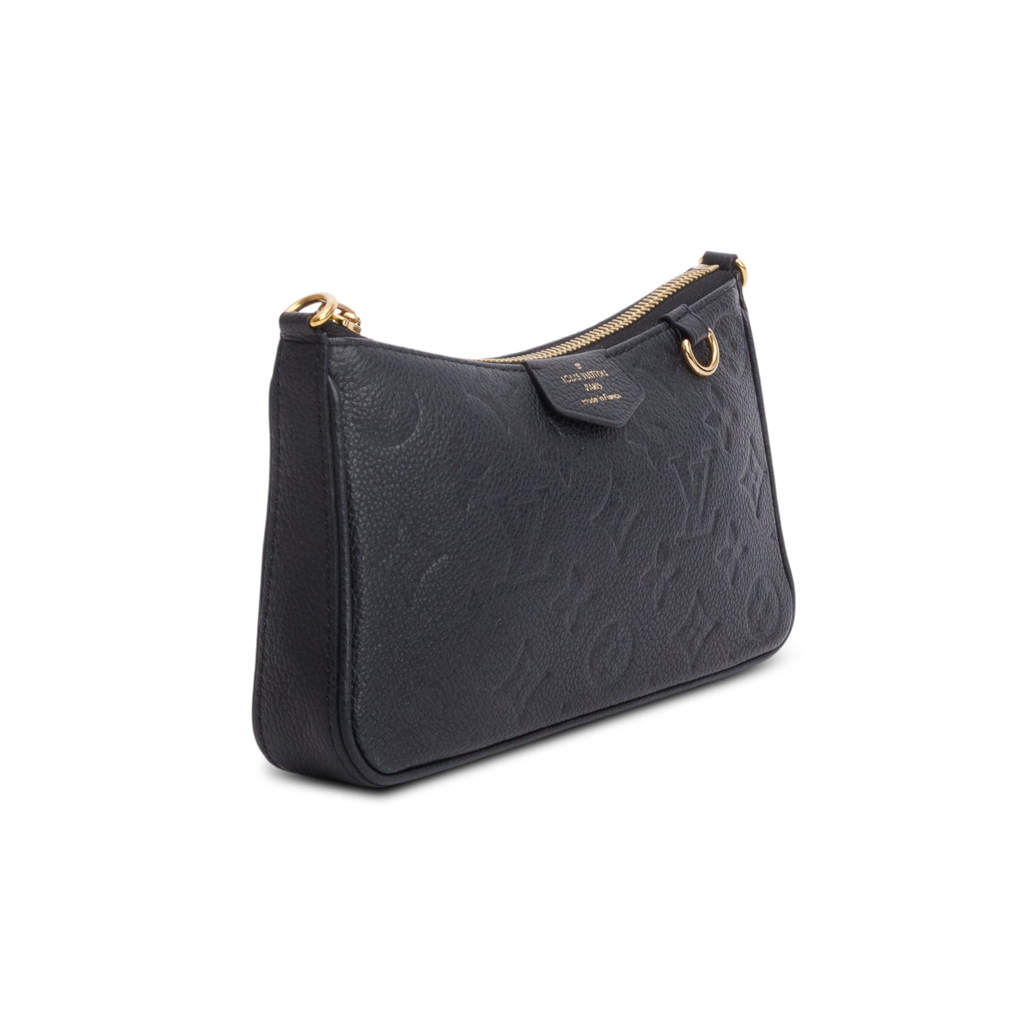 Louis Vuitton 2022 Black Empreinte Easy Pouch On Strap w/ Box & Receipt