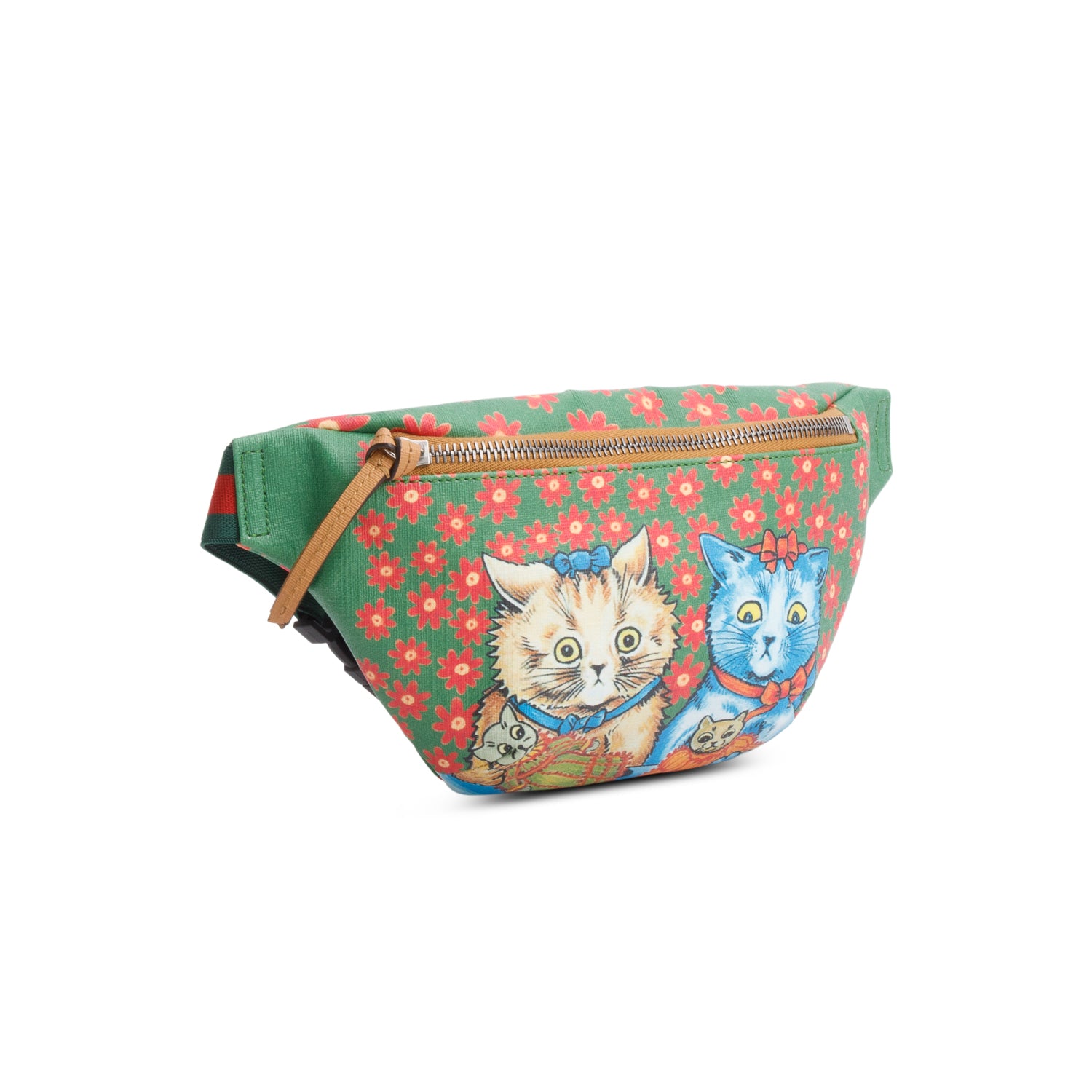 Gucci x Louis Wait Multicolor Cat Print Children's Belt Bag