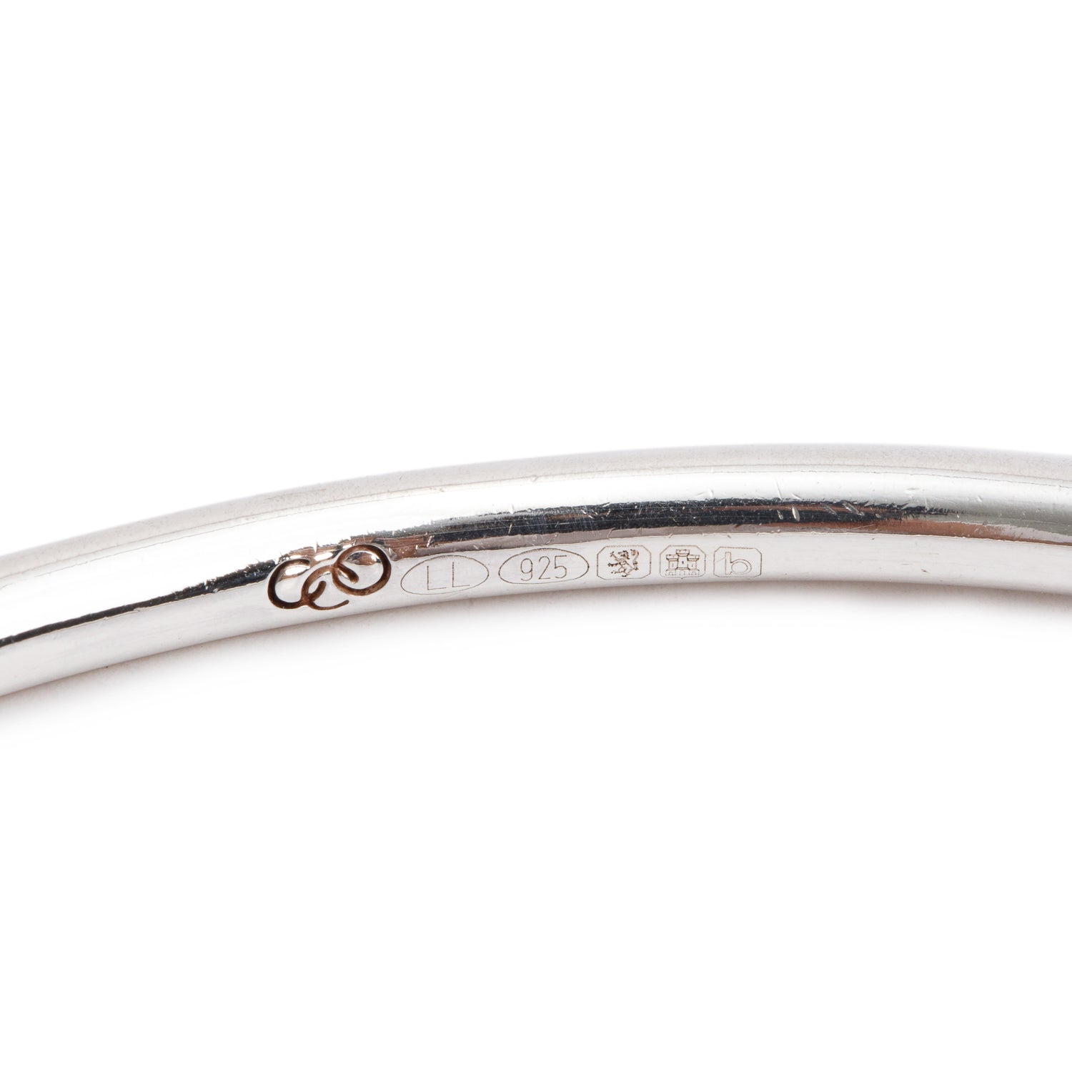 Links of London Sterling Silver Plain & Simple Thin Bangle Bracelet