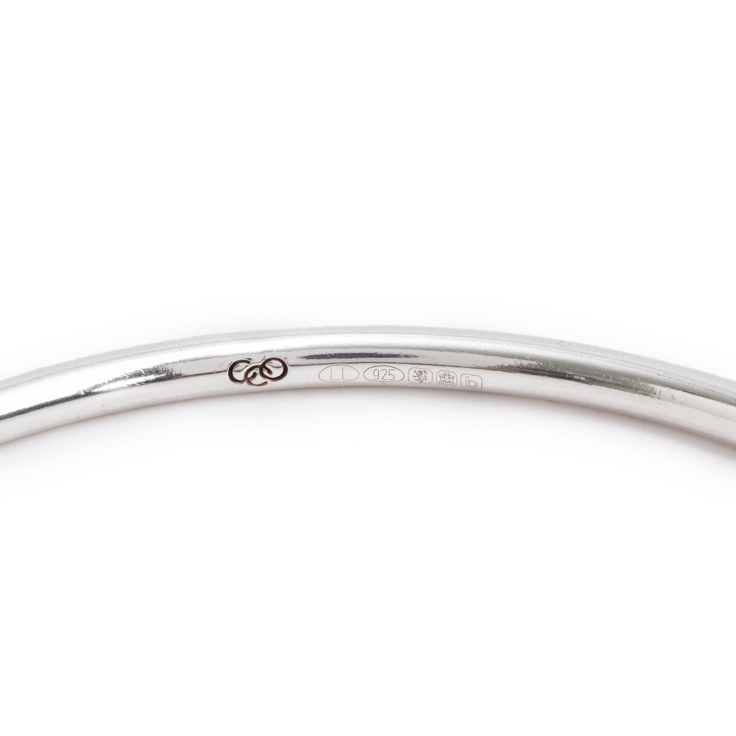 Links of London Sterling Silver Plain & Simple Thin Bangle Bracelet