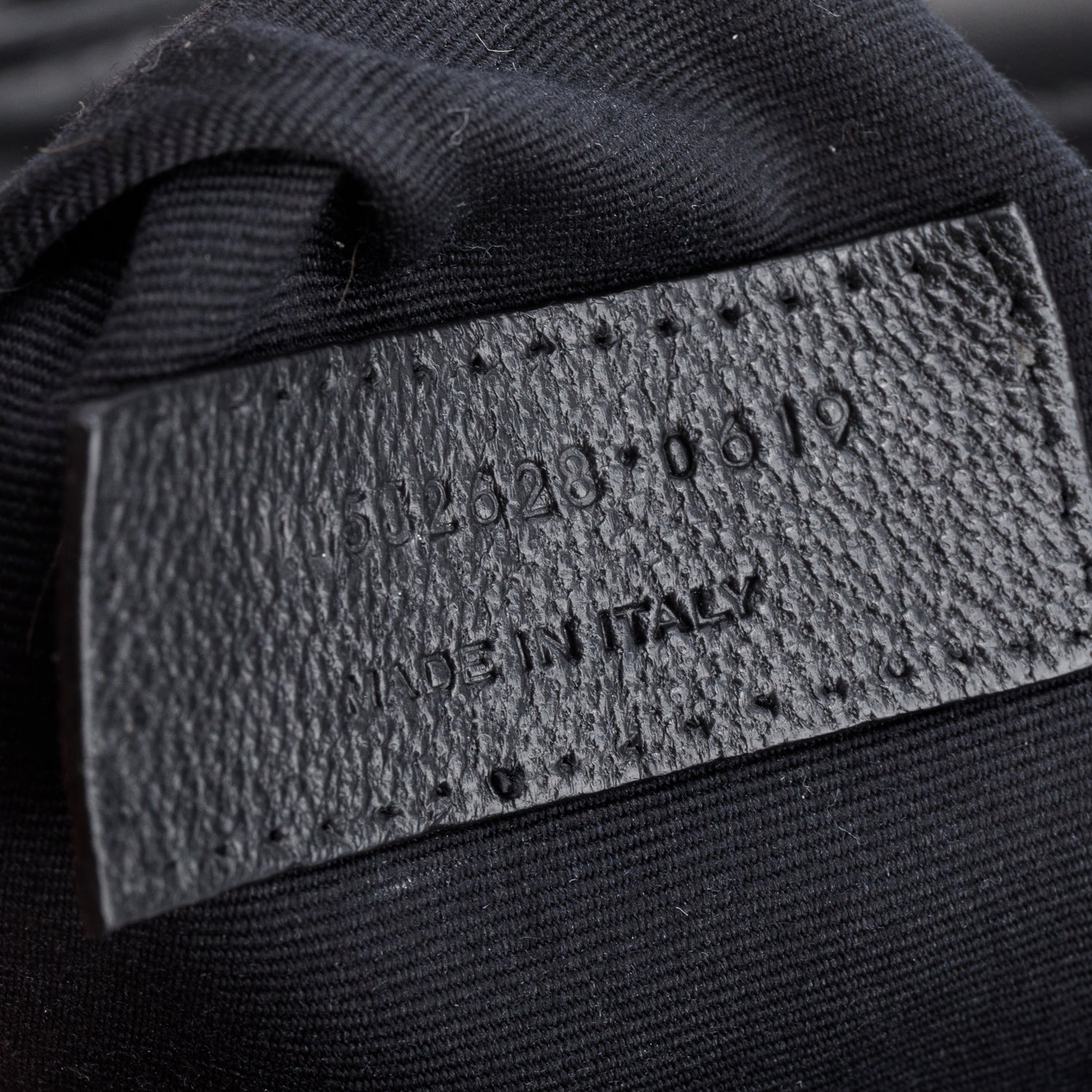 Saint Laurent Black Velvet Matelasse Vicky Backpack