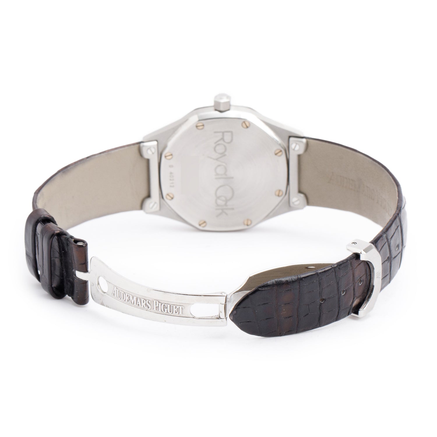 Audemars Piguet Stainless Steel Royal Oak Cuir 36 MM Automatic Watch w/ Box