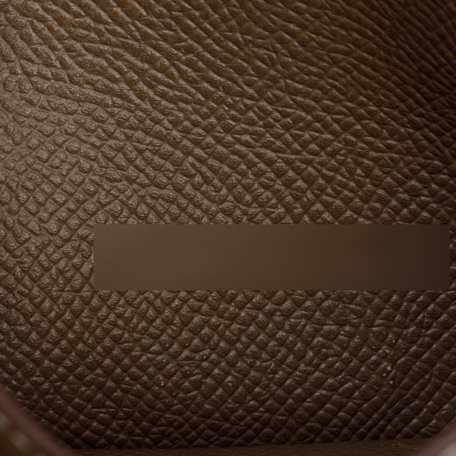 Hermes Etoupe Epsom Leather Bearn Gusset Wallet