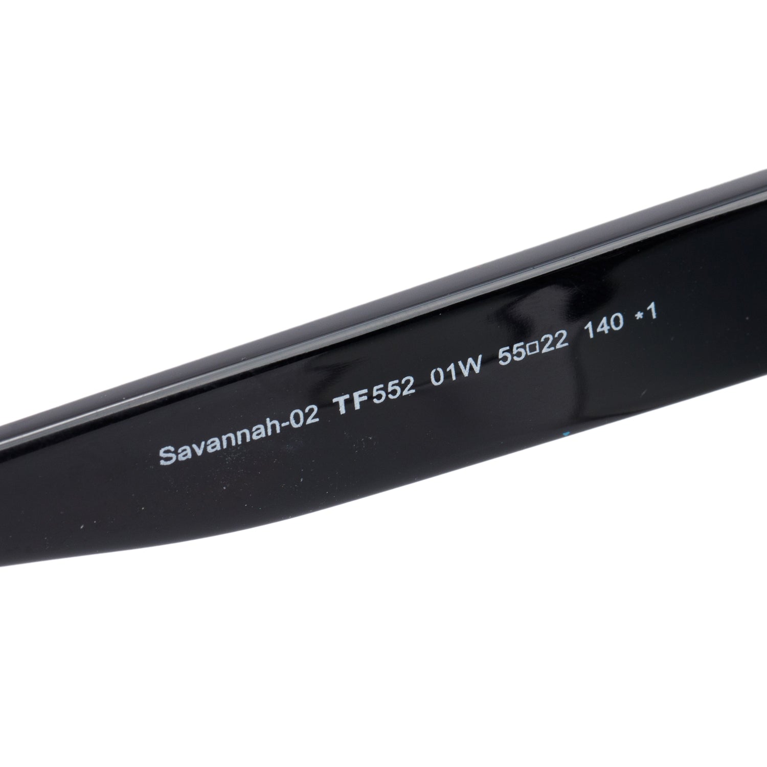 Tom Ford TF552 Black Savannah-02 Square Sunglasses w/ Box & Case