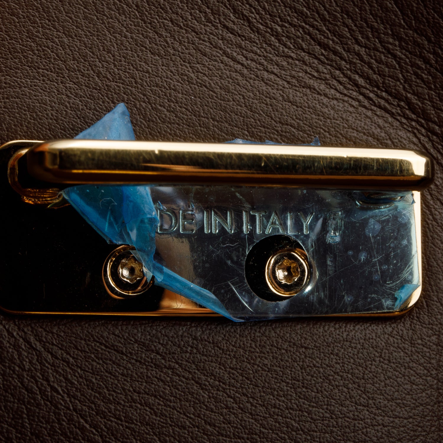 Dolce & Gabbana Brown Calfskin Medium Sicily 62 Soft Bag w/ Straps