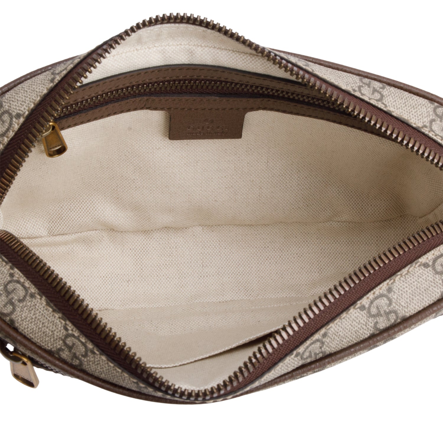 Gucci GG Supreme Web Medium Ophidia GG Belt Bag w/ Box