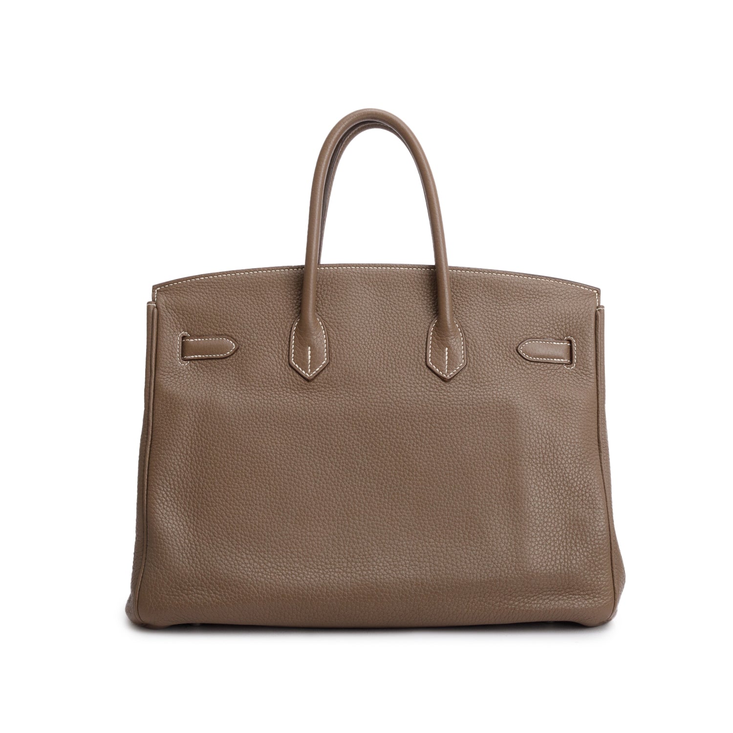 Hermes Etoupe Clemence Birkin 35