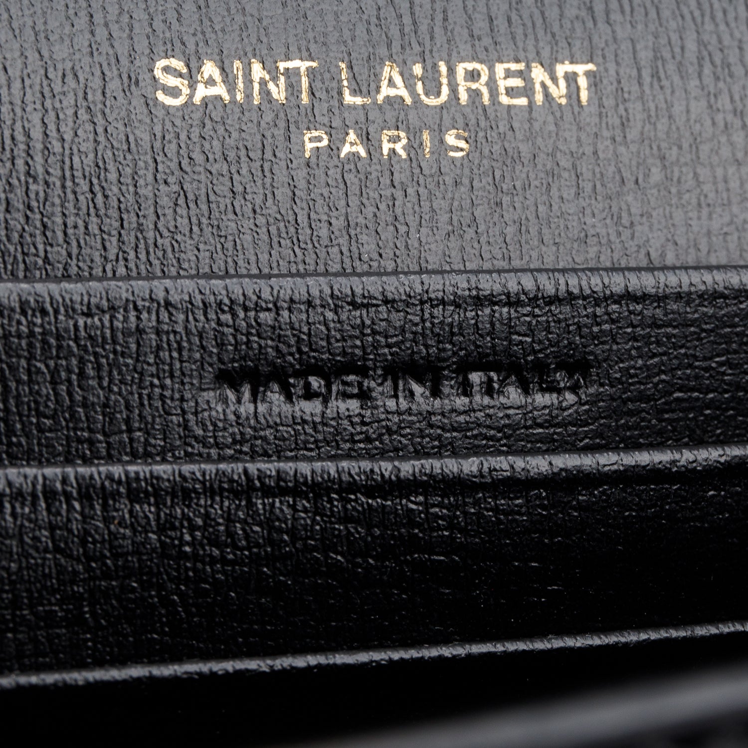 Saint Laurent 2022 Black Leather Baby Sunset Belt Bag w/ Box