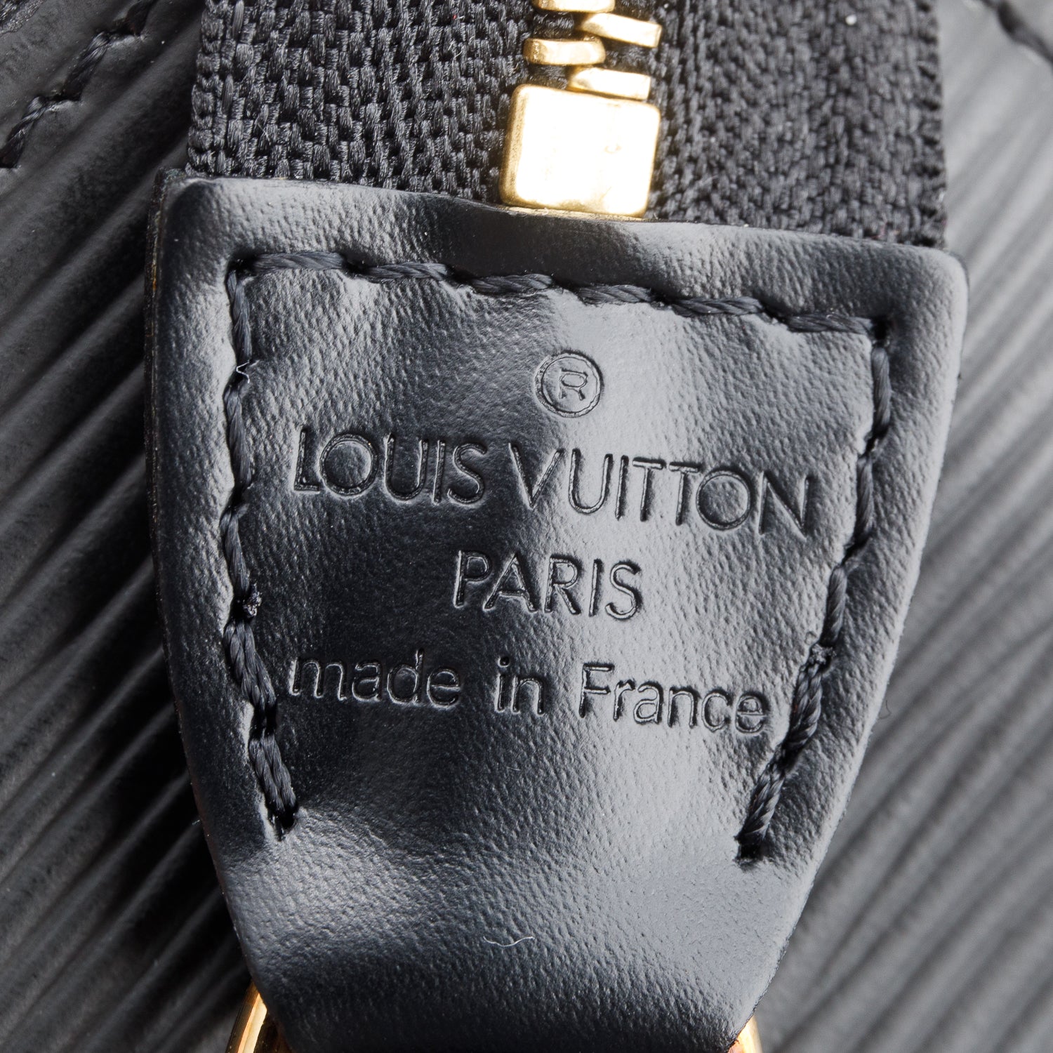 Louis Vuitton Black Epi Leather Pochette Accessoires 24
