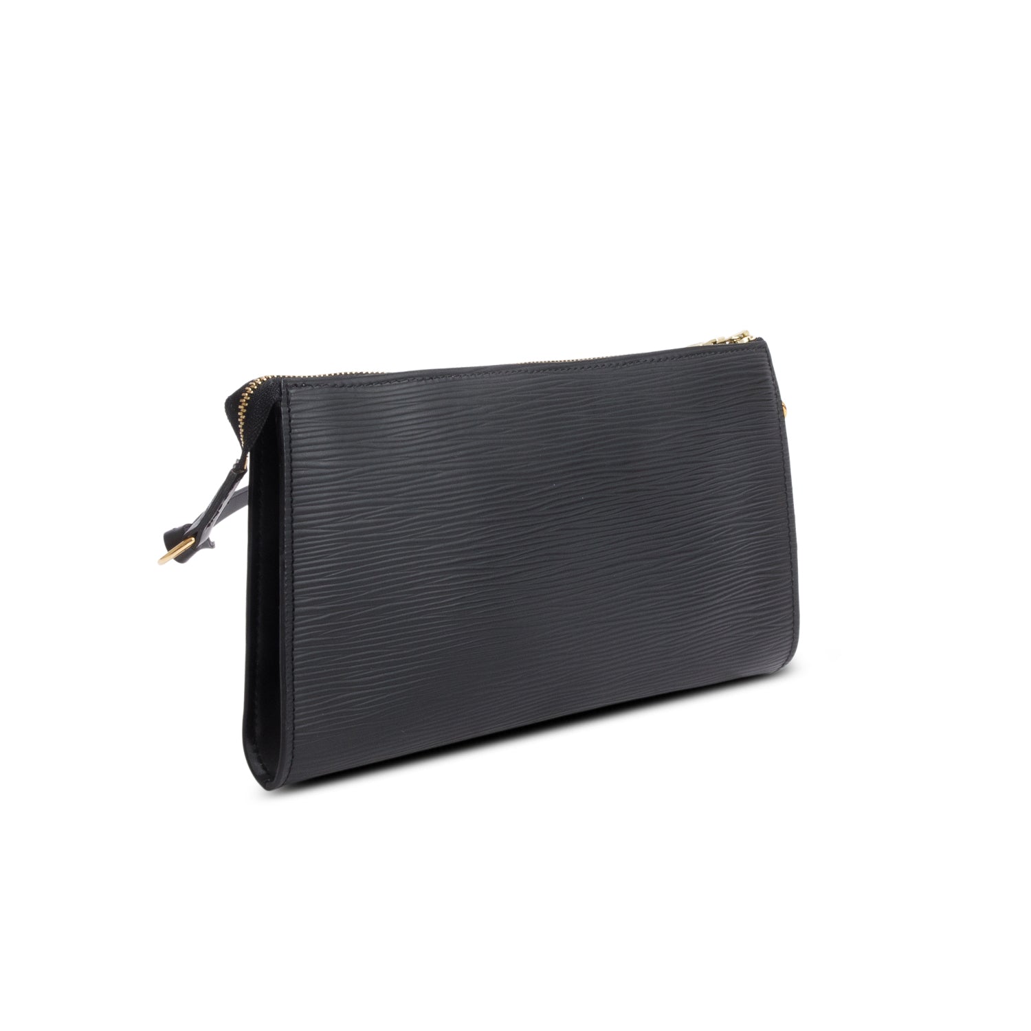 Louis Vuitton Black Epi Leather Pochette Accessoires 24