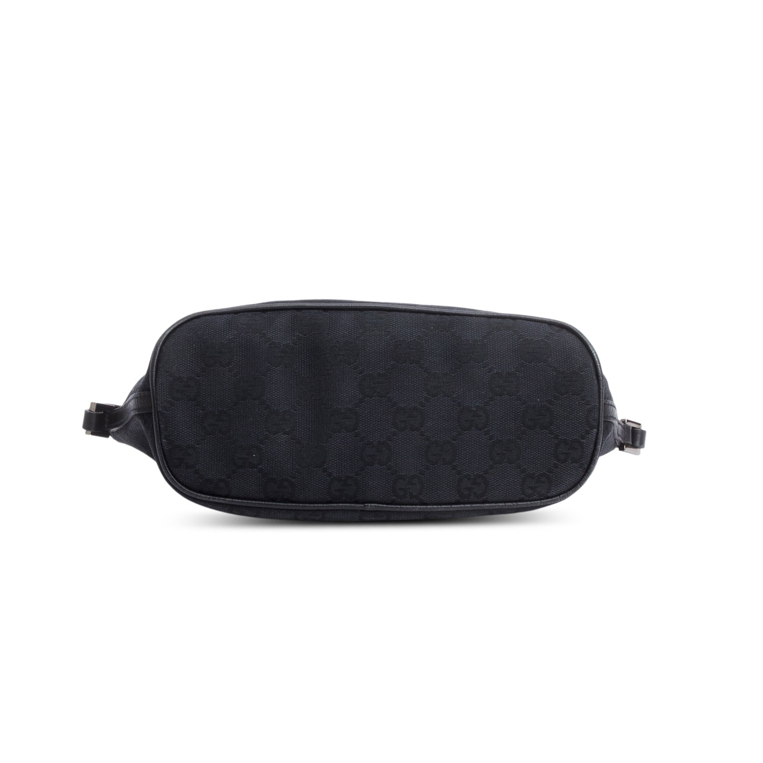Gucci Black GG Canvas Boat Pochette