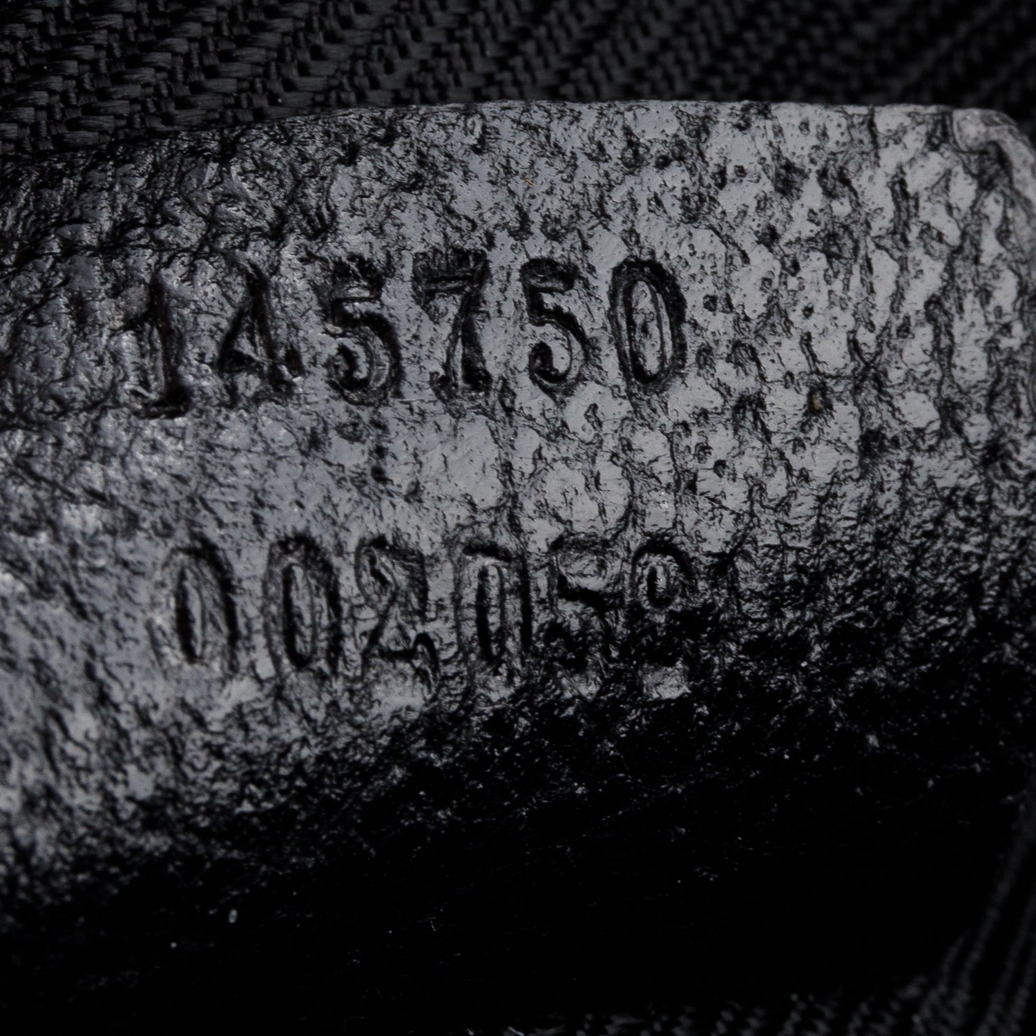 Gucci Black GG Canvas D Ring Abbey Pochette