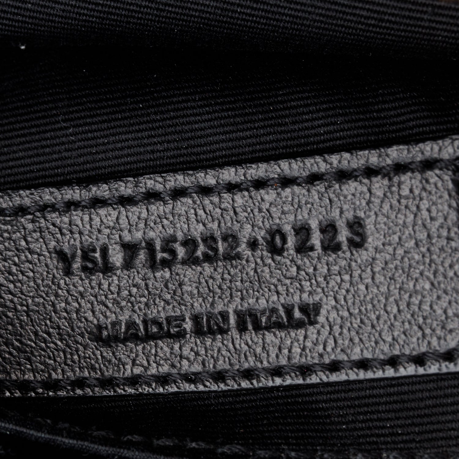 Saint Laurent 2023 Cream Quilted Leather Lou Camera Bag