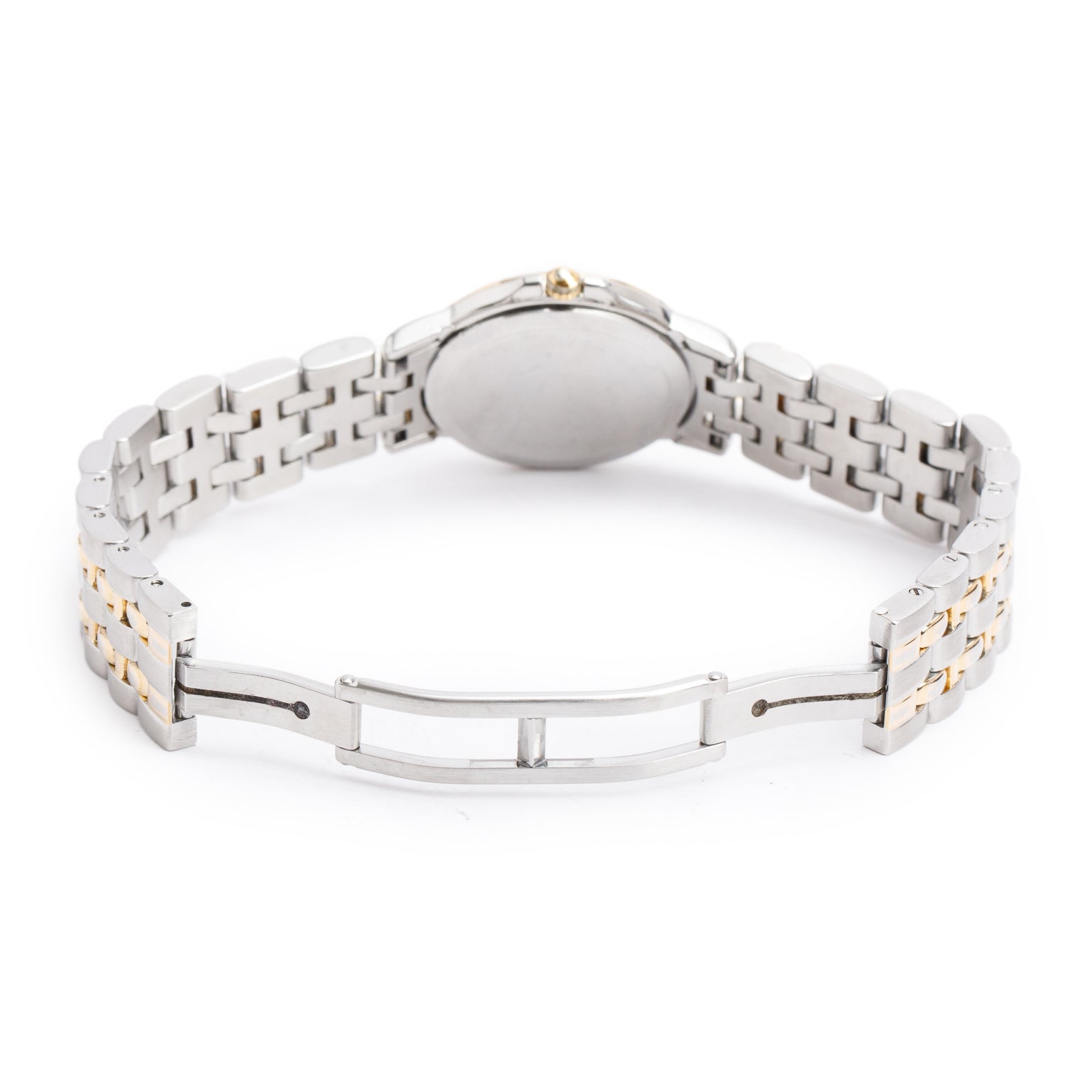 Raymond Weil Two-Tone Stainless Steel Tango 28 MM Watch White Dial 5360