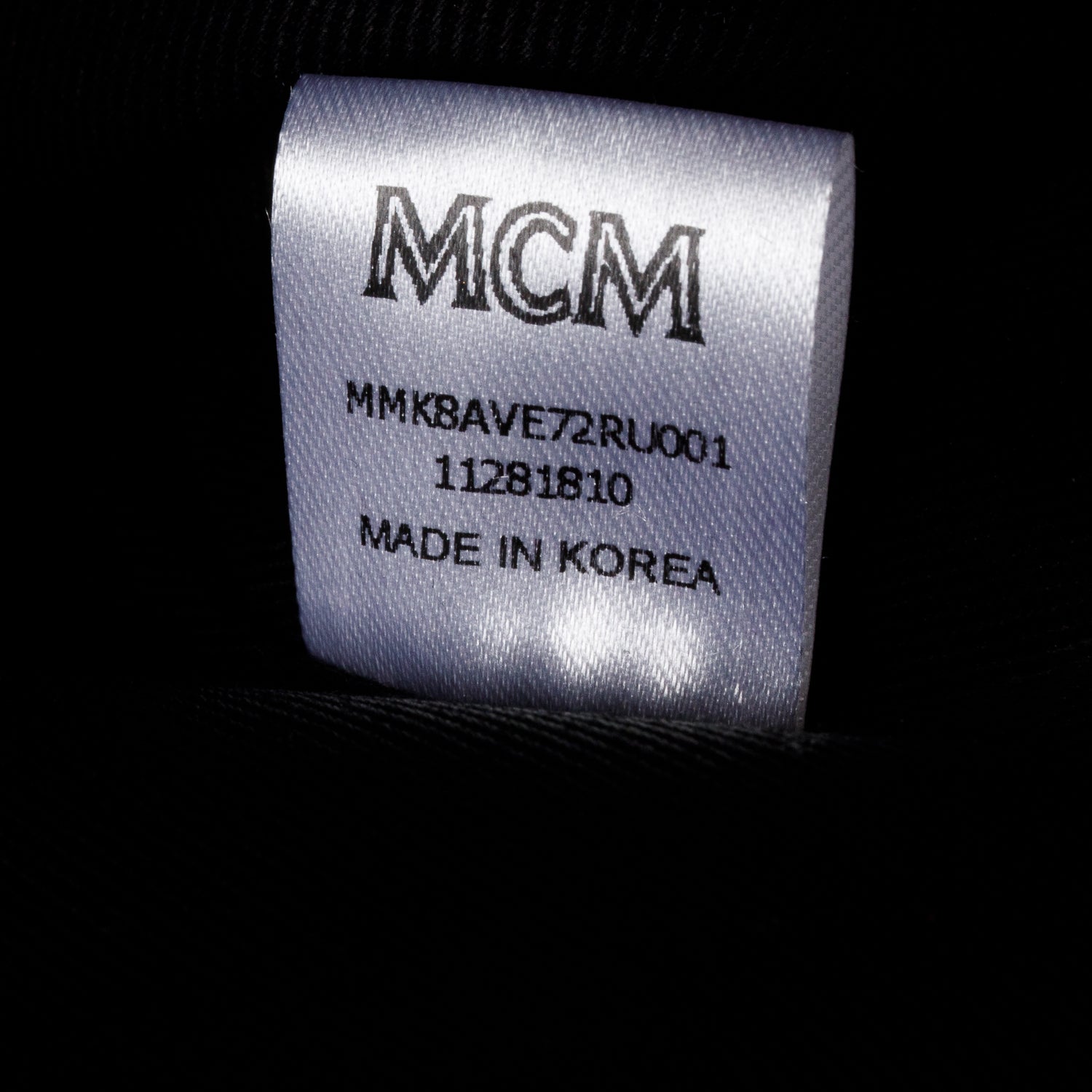 MCM Red Visetos Medium Stark Backpack