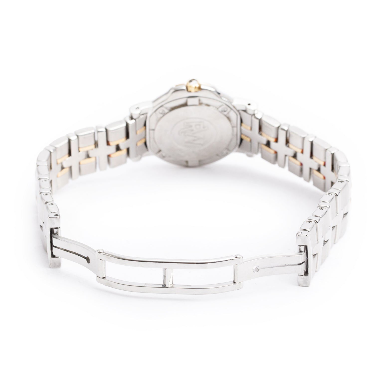 Raymond Weil Two-Tone Stainless Steel  Parsifal 27 MM Quartz Watch White Dial 9430