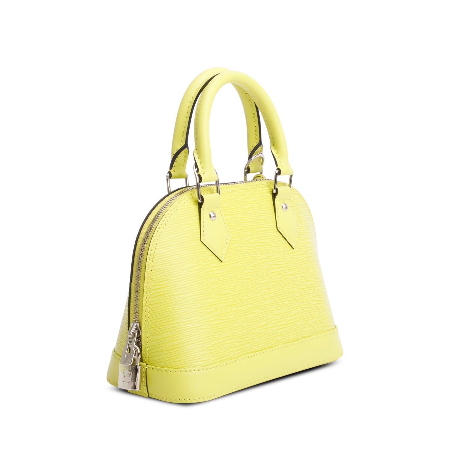 Louis Vuitton Green Epi Leather Alma BB w/ Strap