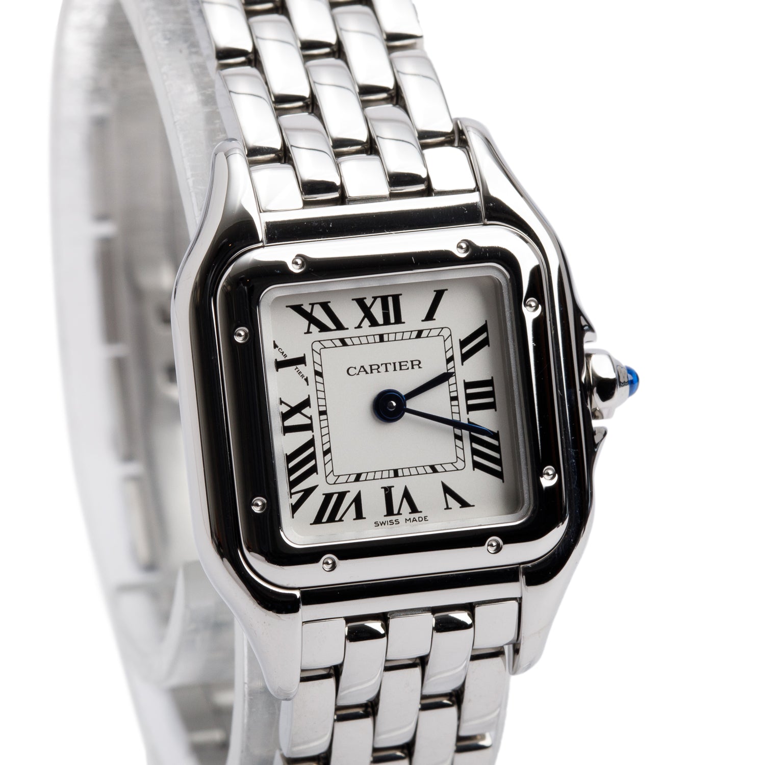 Cartier 2025 Stainless Steel Panthere de Cartier Watch, Small Model 4177 w/ Box & Papers