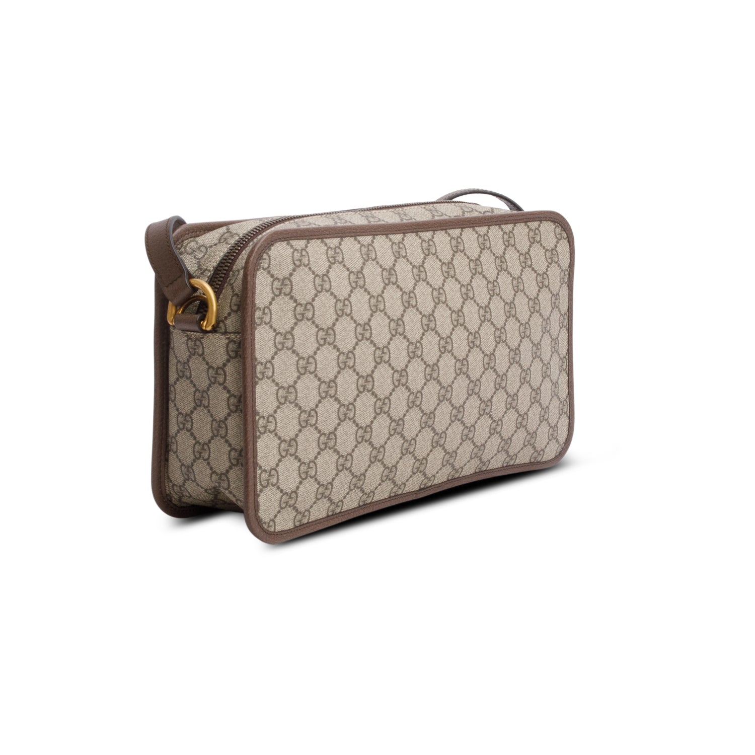 Gucci GG Supreme Monogram Web Ophidia Shoulder Bag w/ Strap