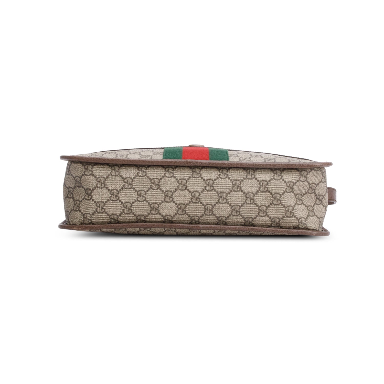 Gucci GG Supreme Monogram Web Ophidia Shoulder Bag w/ Strap