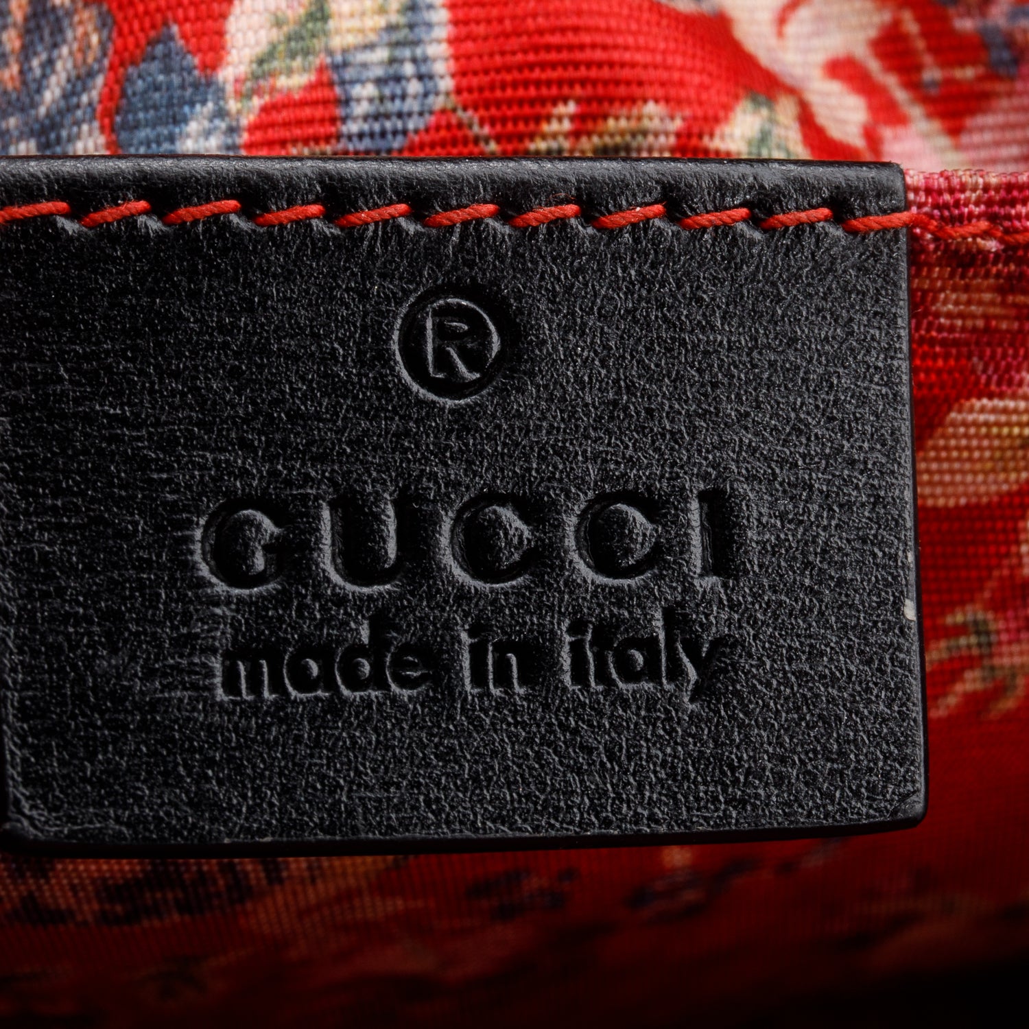 Gucci Black Calfskin Web Trapuntata Small GG Shoulder Bag