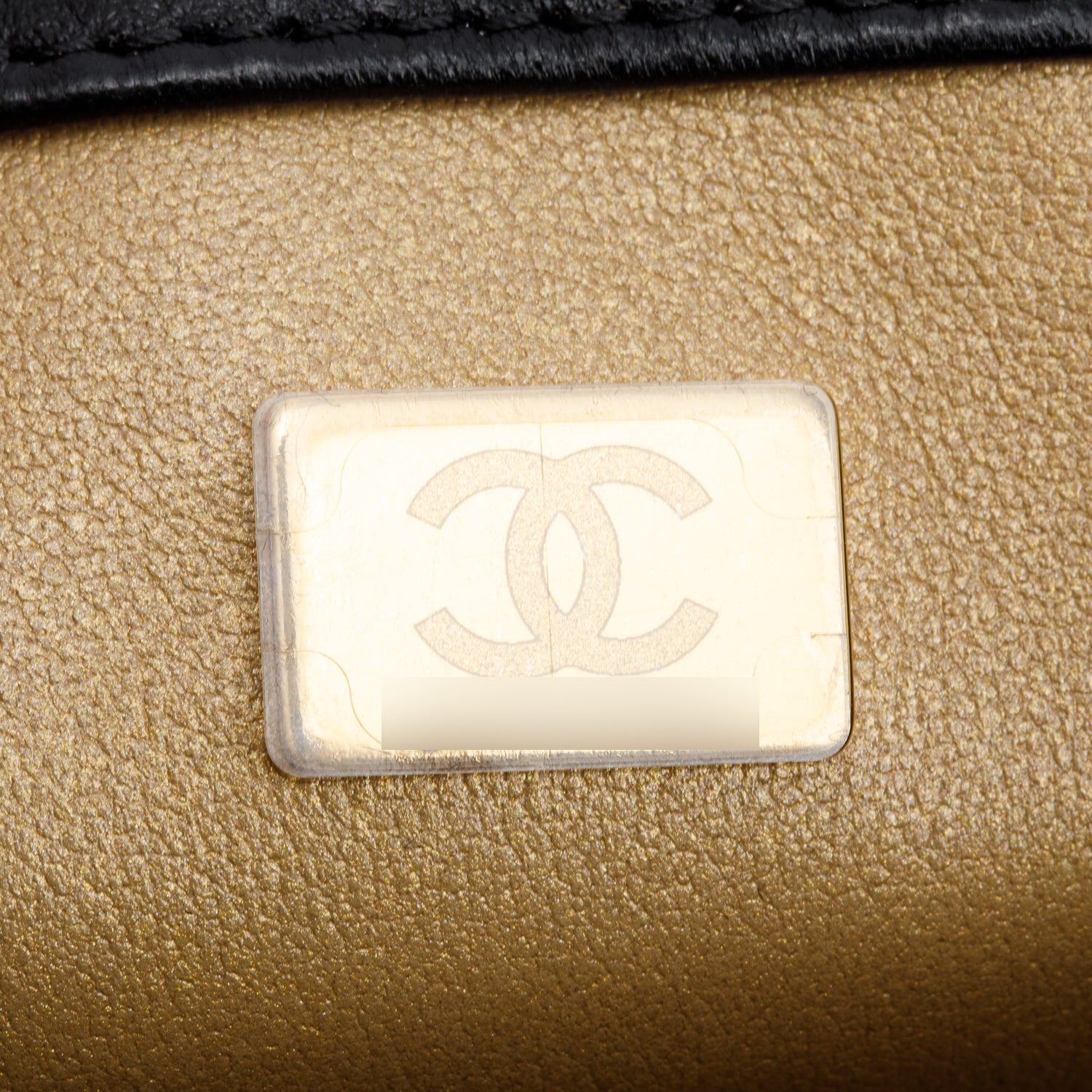 Chanel 2025 Black Quilted Lambskin Pearl Crush Mini Rectangular Flap Bag w/ Receipt