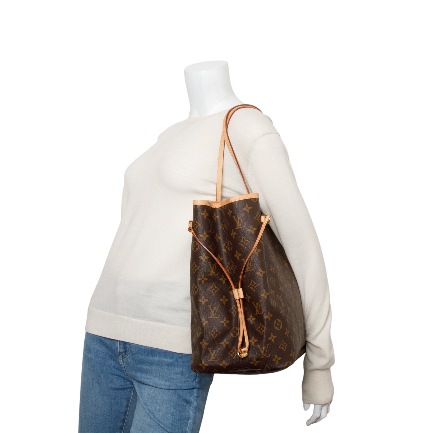 Louis Vuitton 2022 Monogram Neverfull GM w/ Box, Pouch & Receipt