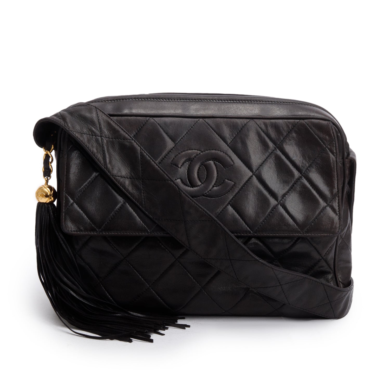 CHANEL、他 Chanel Black Lambskin Maxi Classic Flap | Jadore Couture
