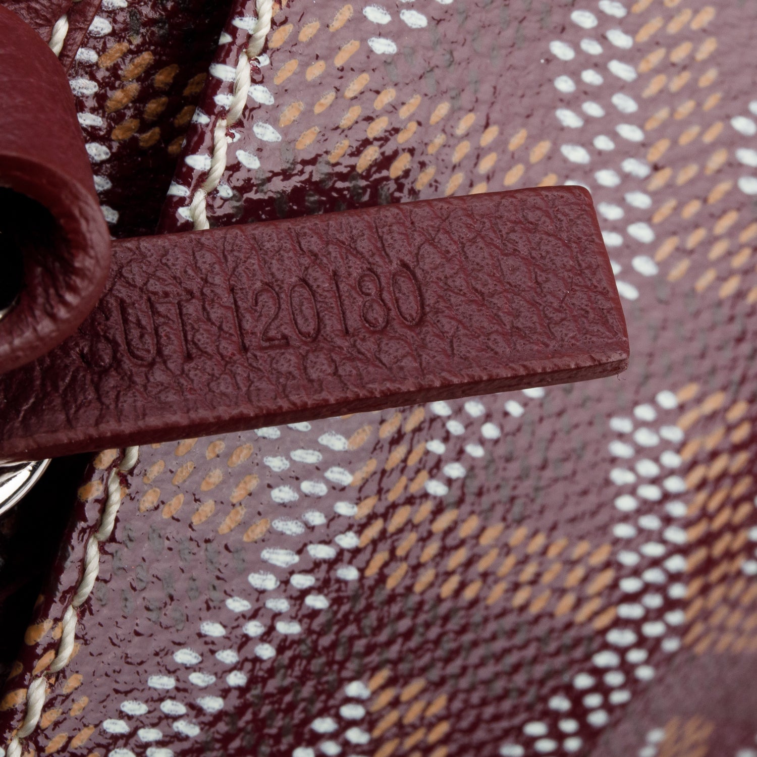 Goyard Burgundy Monogram Saint Louis GM w/ Pouch
