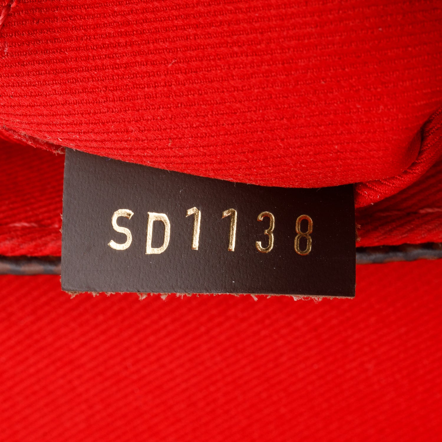 Louis Vuitton Damier Ebene Croisette w/ Box, Strap & Receipt