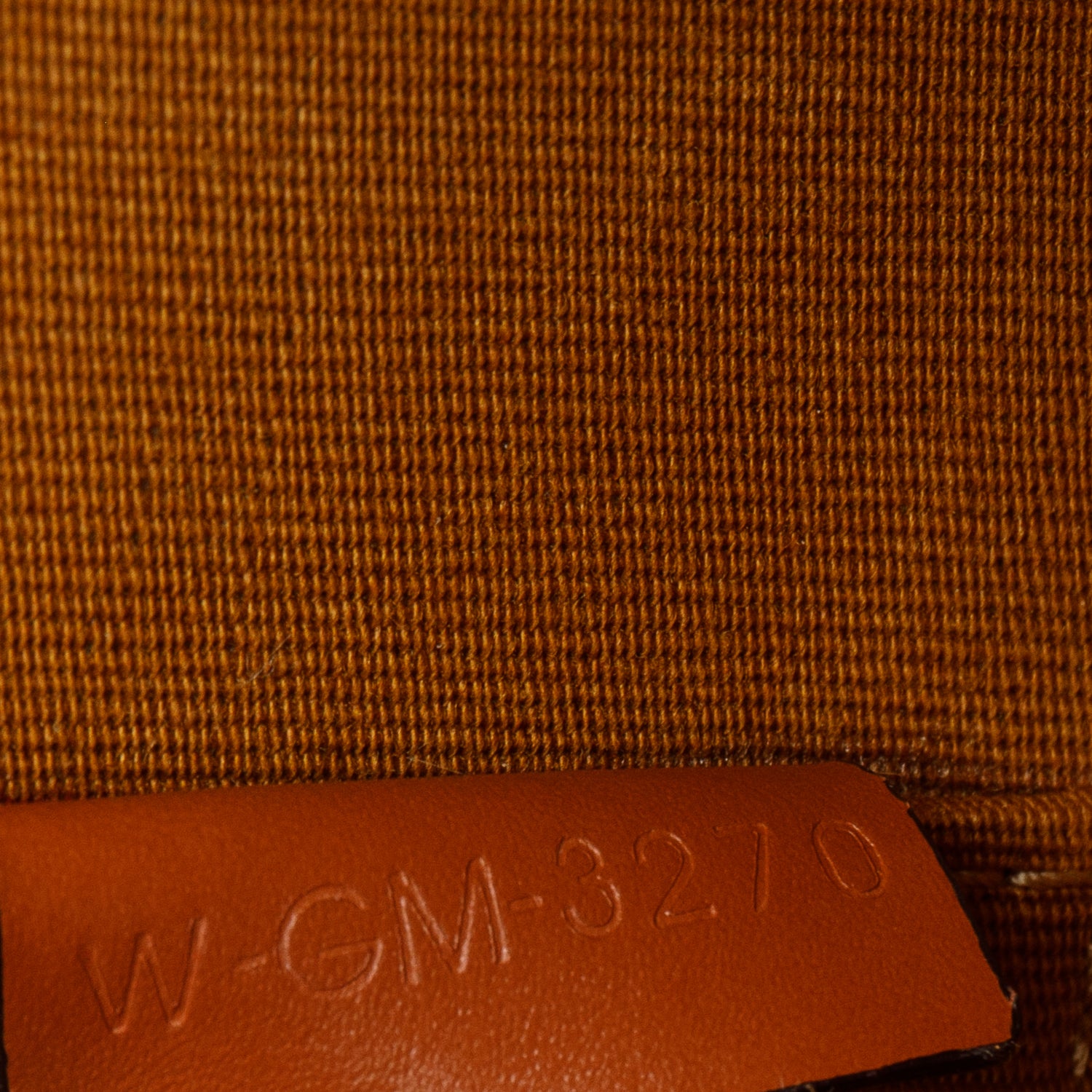 Celine 2020 Brown Calfskin Triomphe Canvas Medium Tambour Bag