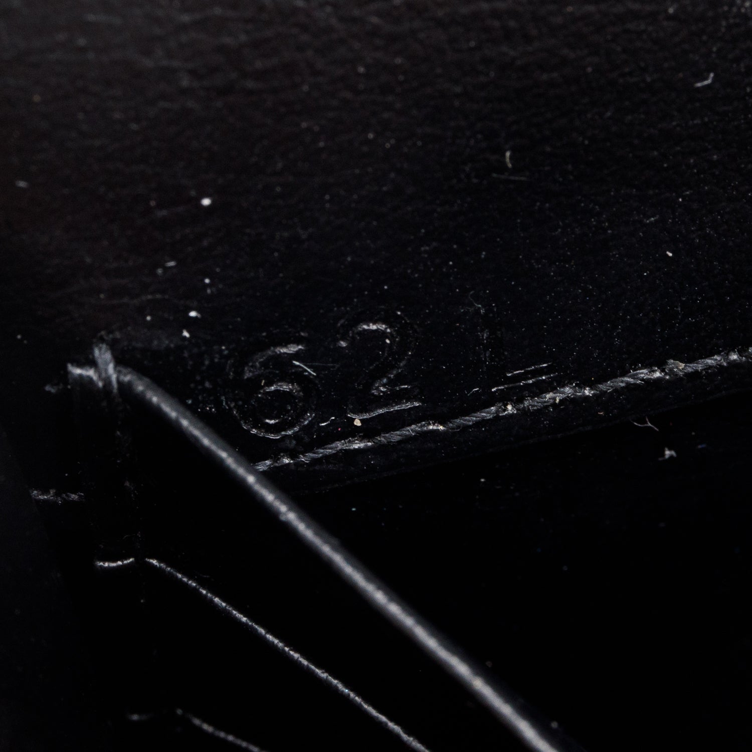 Prada Black Saffiano Leather Flap Wallet w/ Strap & Box