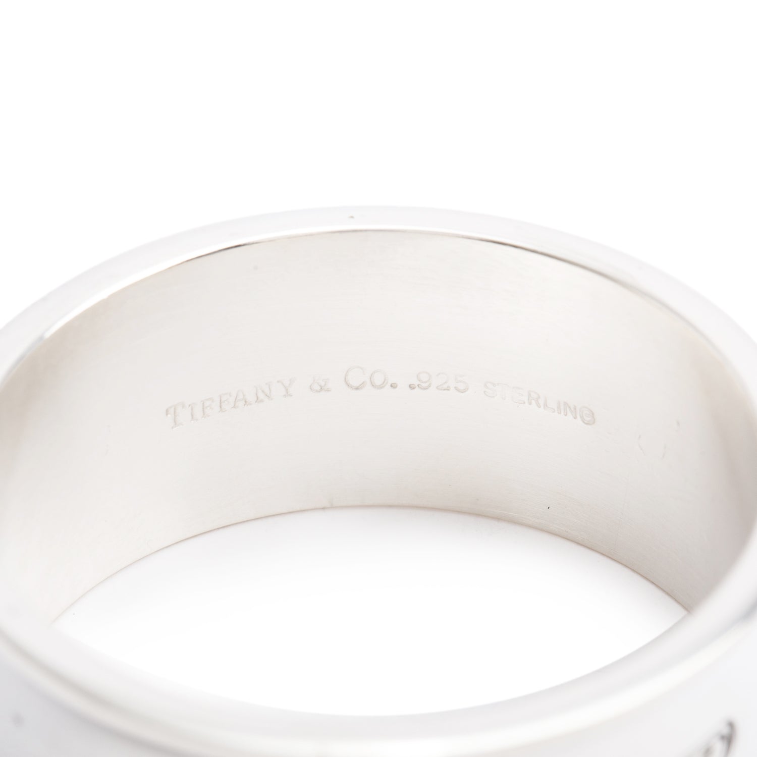 Tiffany & Co. Sterling Silver 1837 Napkin Rings Set