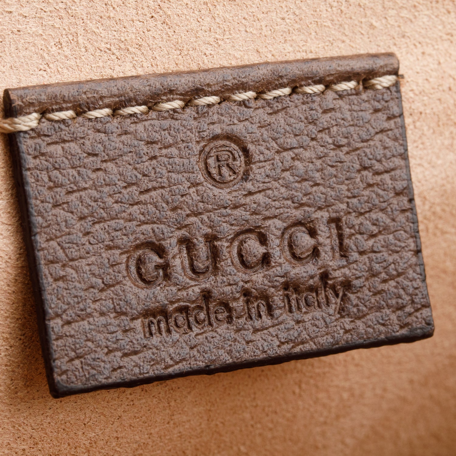 Gucci Brown GG Supreme Monogram Large Ophidia Pouch Clutch w/ Box