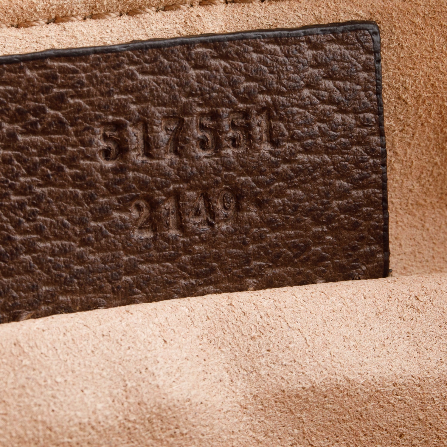 Gucci Brown GG Supreme Monogram Large Ophidia Pouch Clutch w/ Box