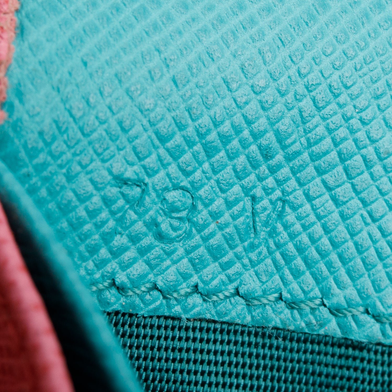 Prada Pink Saffiano Leather Large Continental Wallet