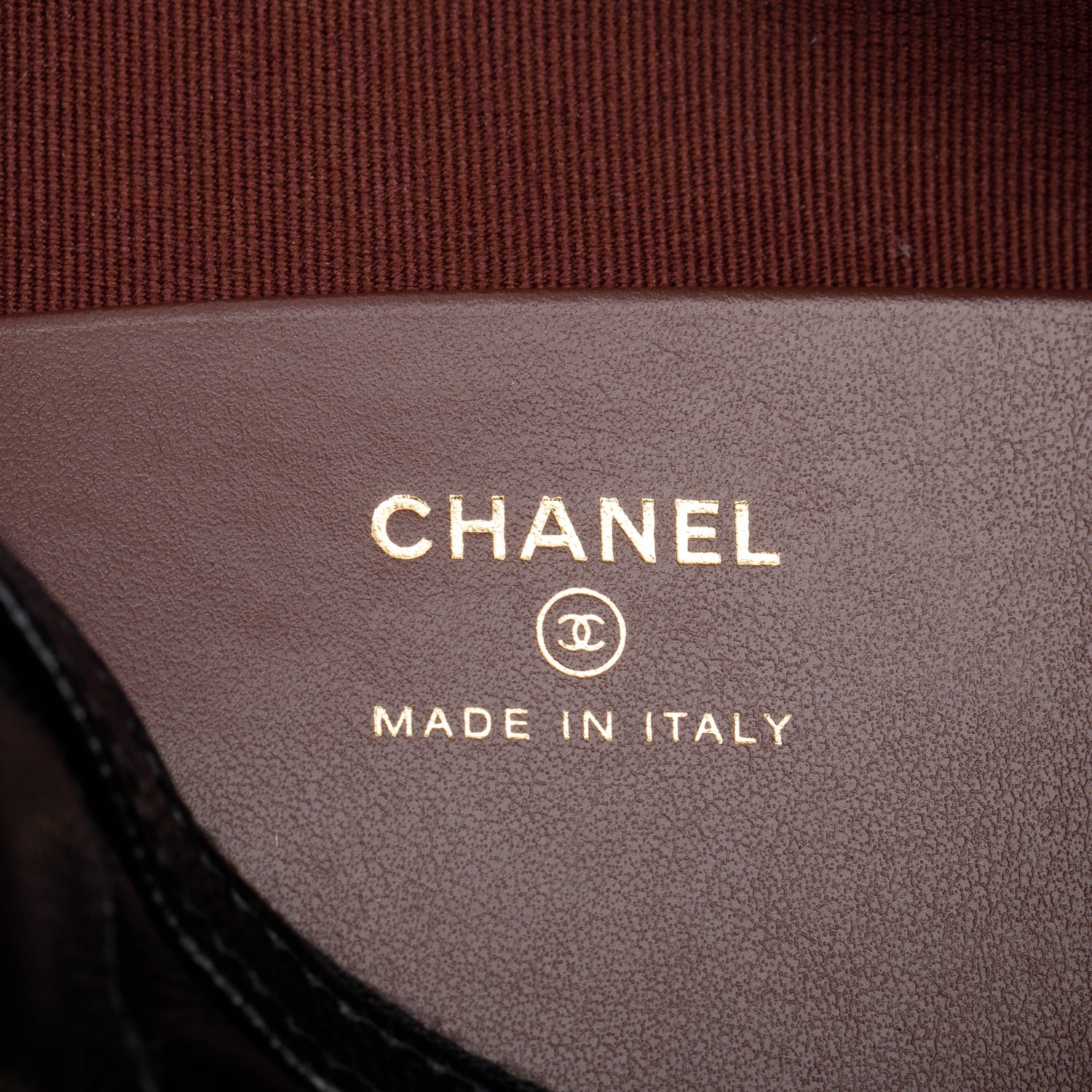 Chanel 2025 Black Caviar Quilted Leather Mini Bowling Bag w/ Box