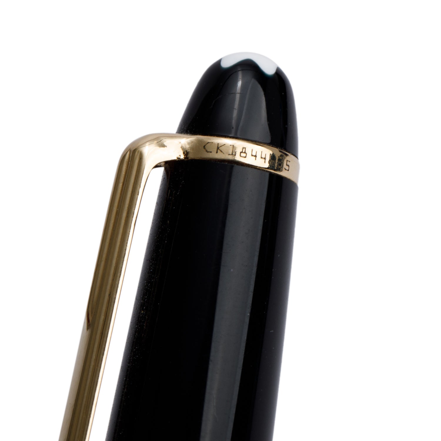 Montblanc Yellow Gold Coated Black Resin Meisterstuck Classique Mechanical Pencil