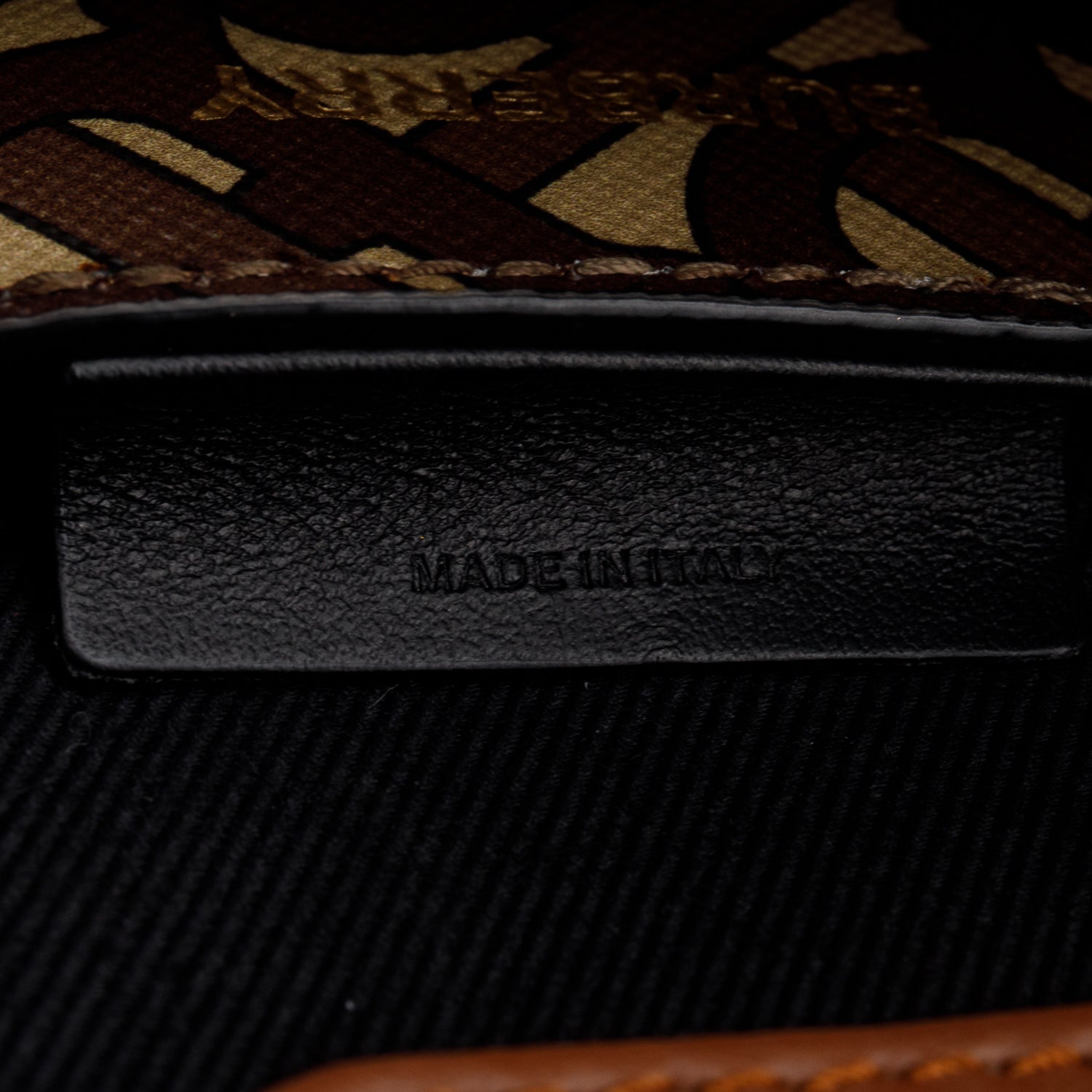 Burberry Brown E-Canvas Monogram Studded Book Tote