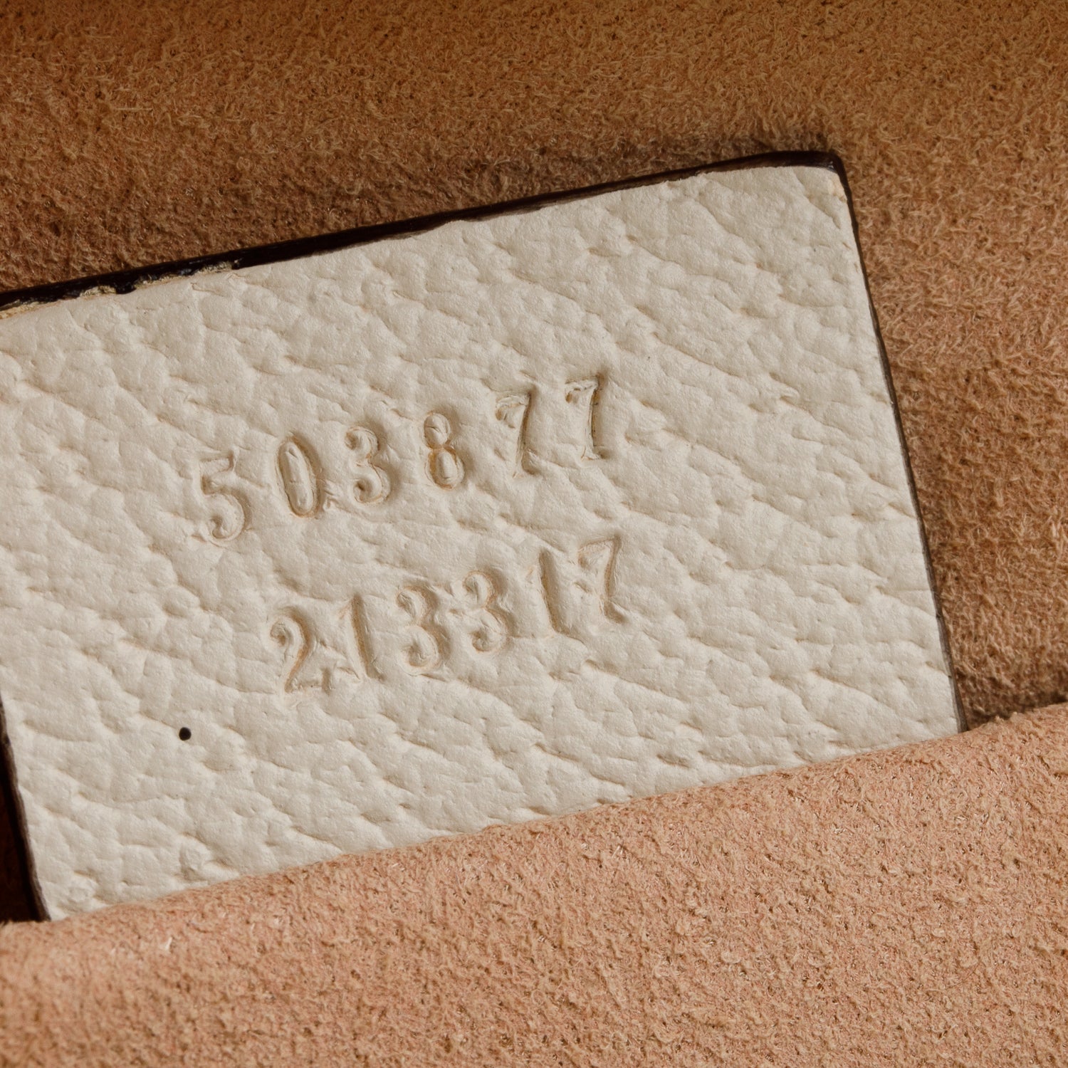 Gucci Cream Textured Calfskin Web Medium Ophidia Chain Shoulder Bag