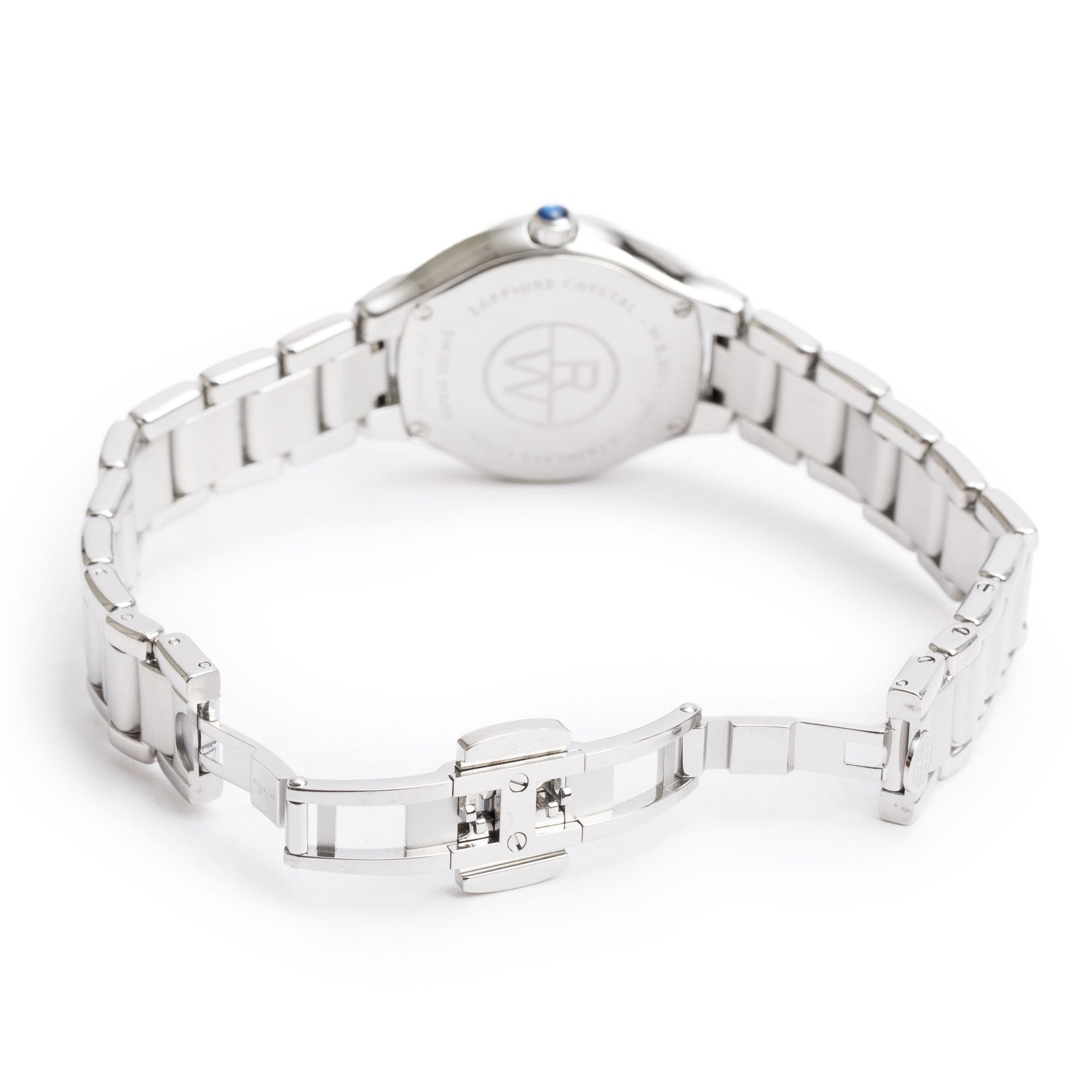 Raymond Weil Stainless Steel Noemia 27 MM Quartz Watch Mother of Pearl Diamond Dial 5127