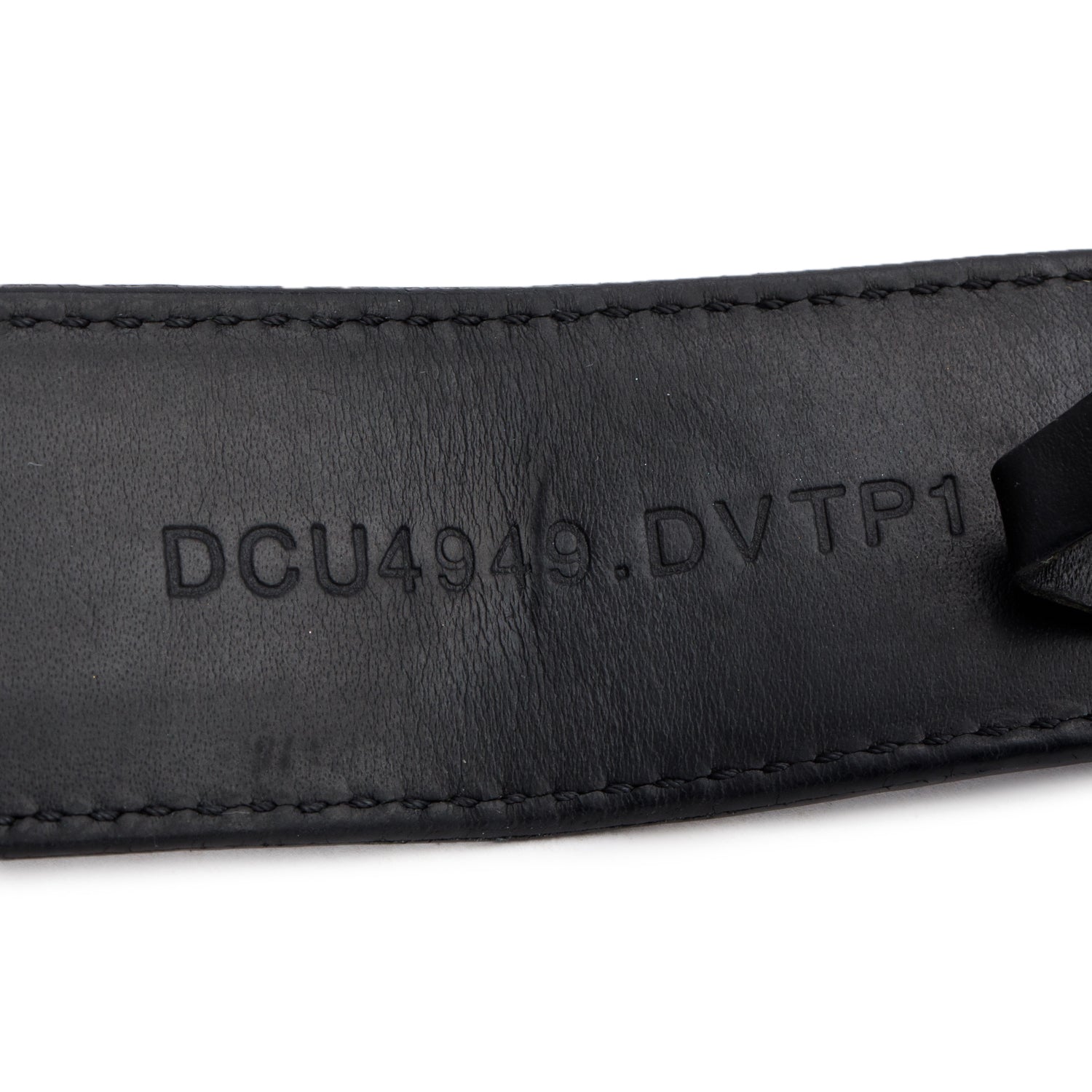 Versace Black Leather Oval Medusa Head Belt 110 35