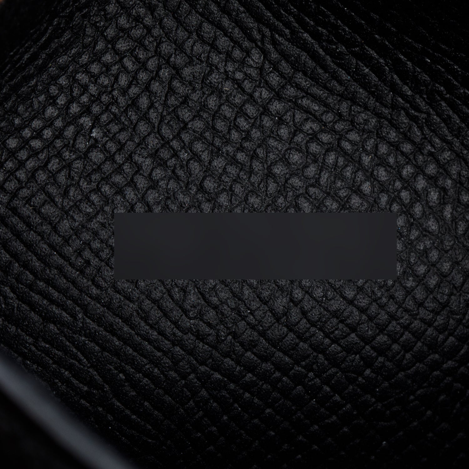 Hermes Noir Epsom Leather Kelly Depliant Medium Trifold Wallet