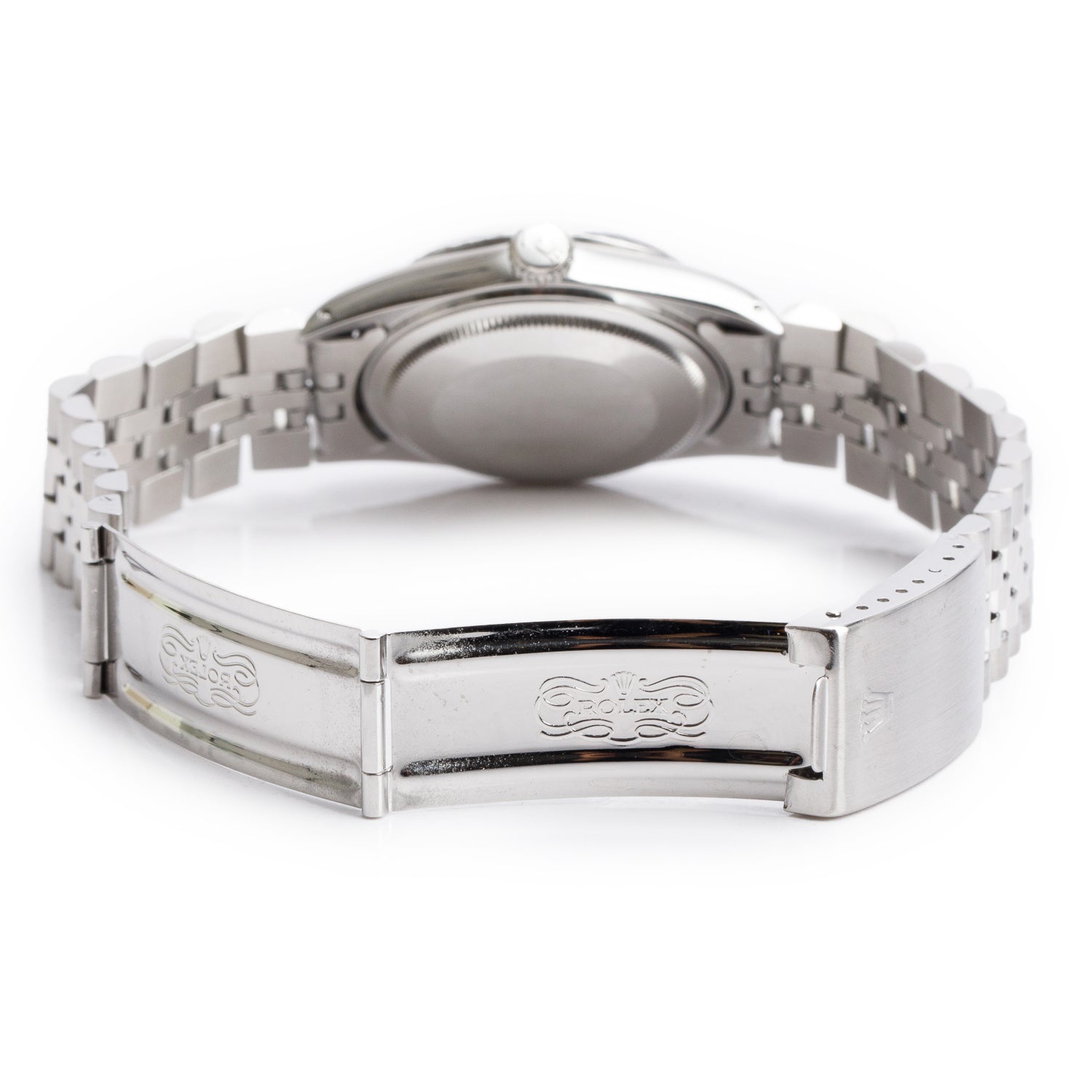 Rolex Stainless Steel Datejust 36 MM Automatic Watch 16030 w/ Box & Papers